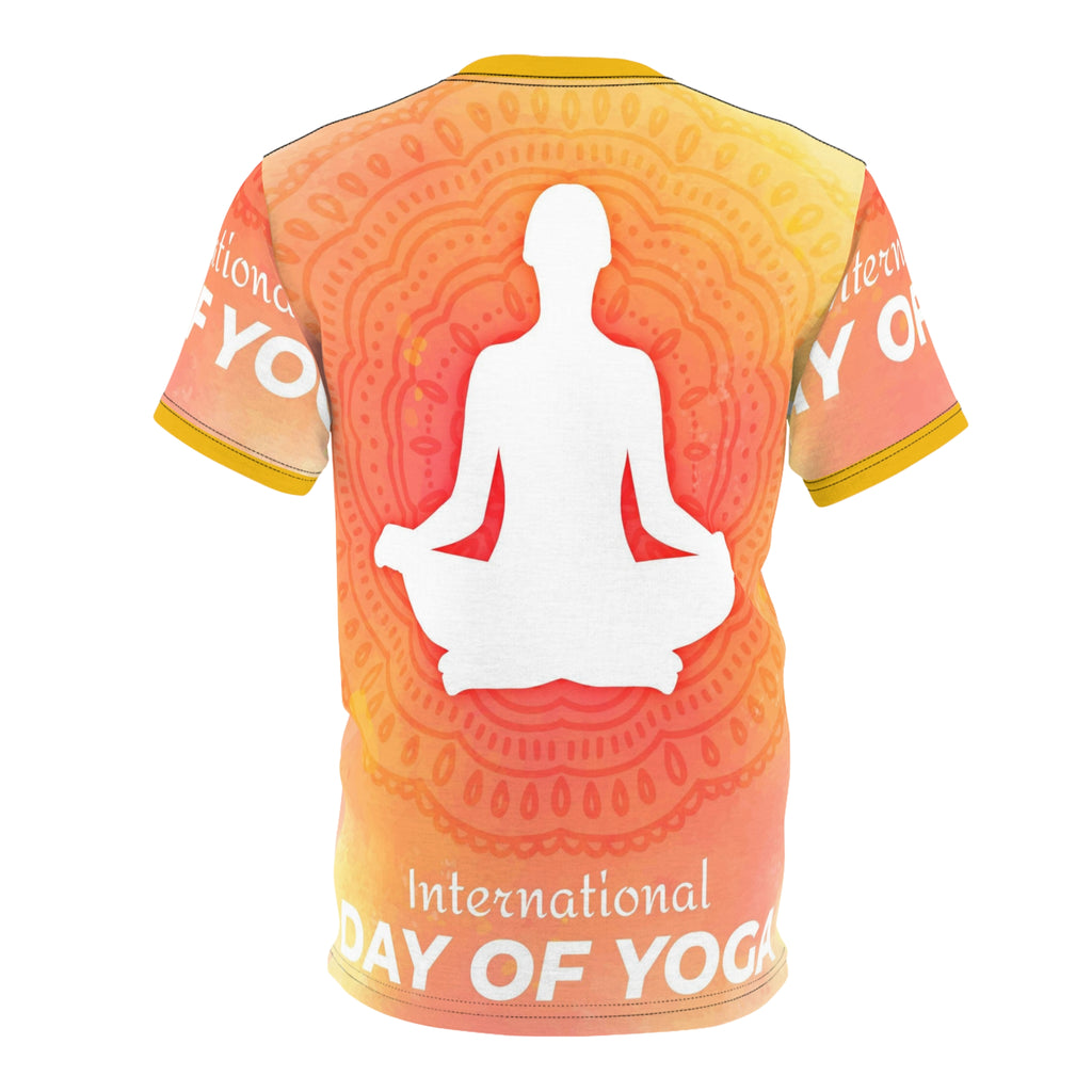 International Day of Yoga Tee — Meditative Mandala All-Over Print Shirt