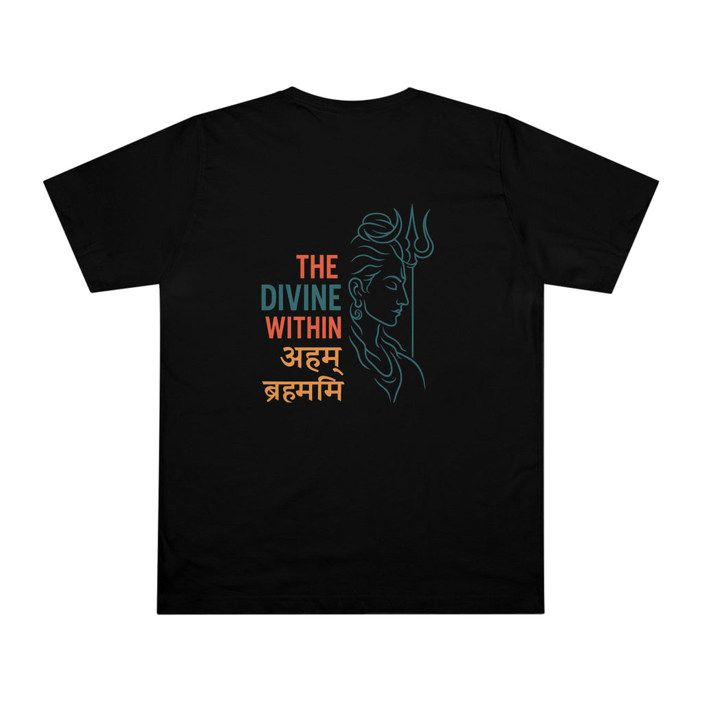 Spiritual Unisex T-shirt, Meditative Tee, Yoga Apparel, Divine Design Shirt, Gift for Mindfulness, Festival Wear