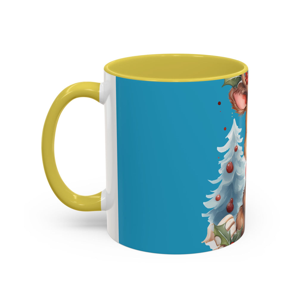Cute Christmas Reindeer Coffee Mug (11oz & 15oz)