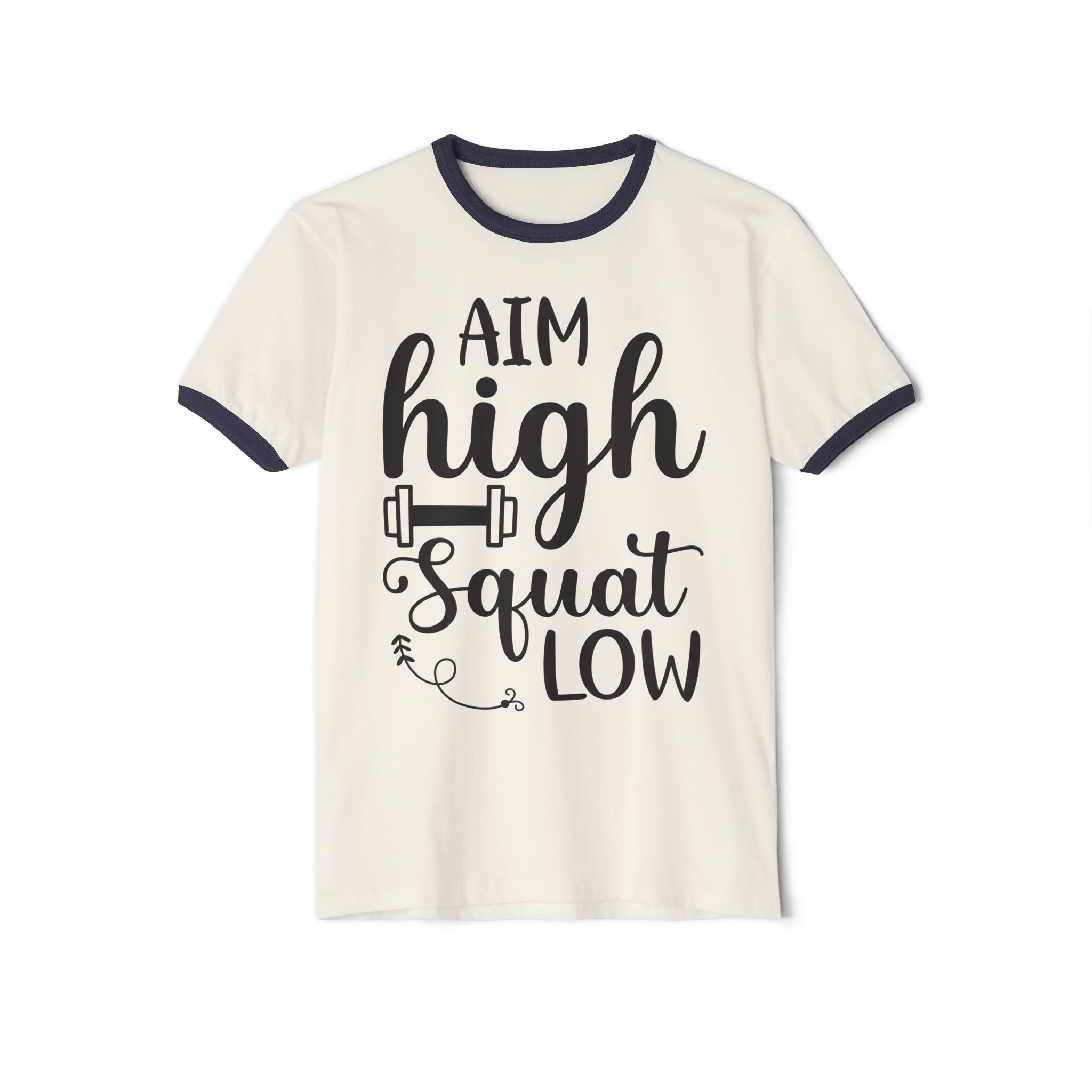 Fitness Motivational Unisex Ringer T-Shirt