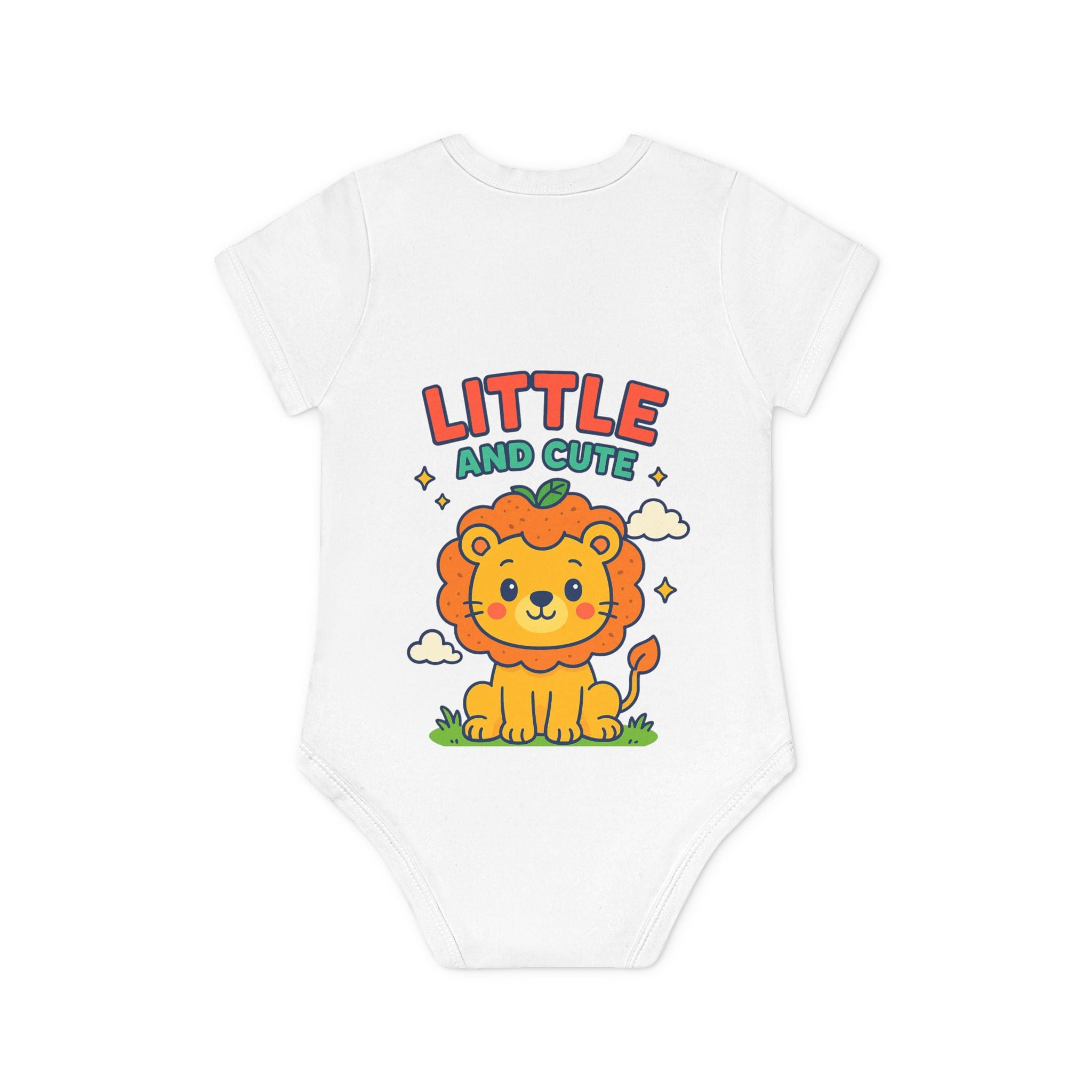 Cute Baby Lion Bodysuit, Adorable Infant Outfit, Organic Cotton Onesie, Perfect Baby Gift, Toddler Apparel, Baby Shower Essentials