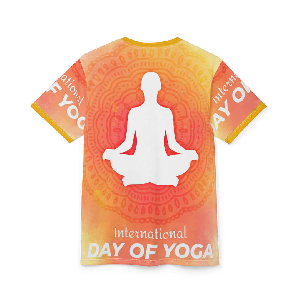 International Day of Yoga Tee — Meditative Mandala All-Over Print Shirt