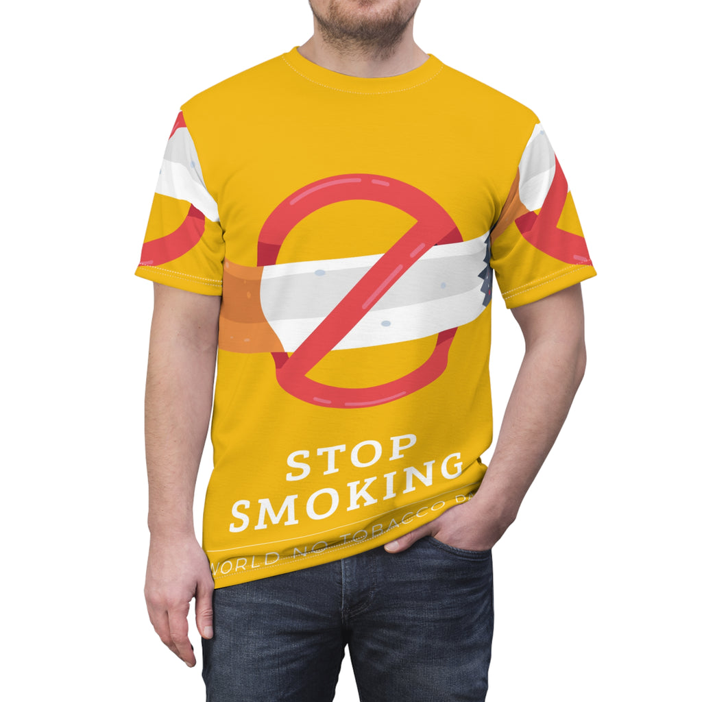 Stop Smoking Tee — World No Tobacco Day Graphic Shirt