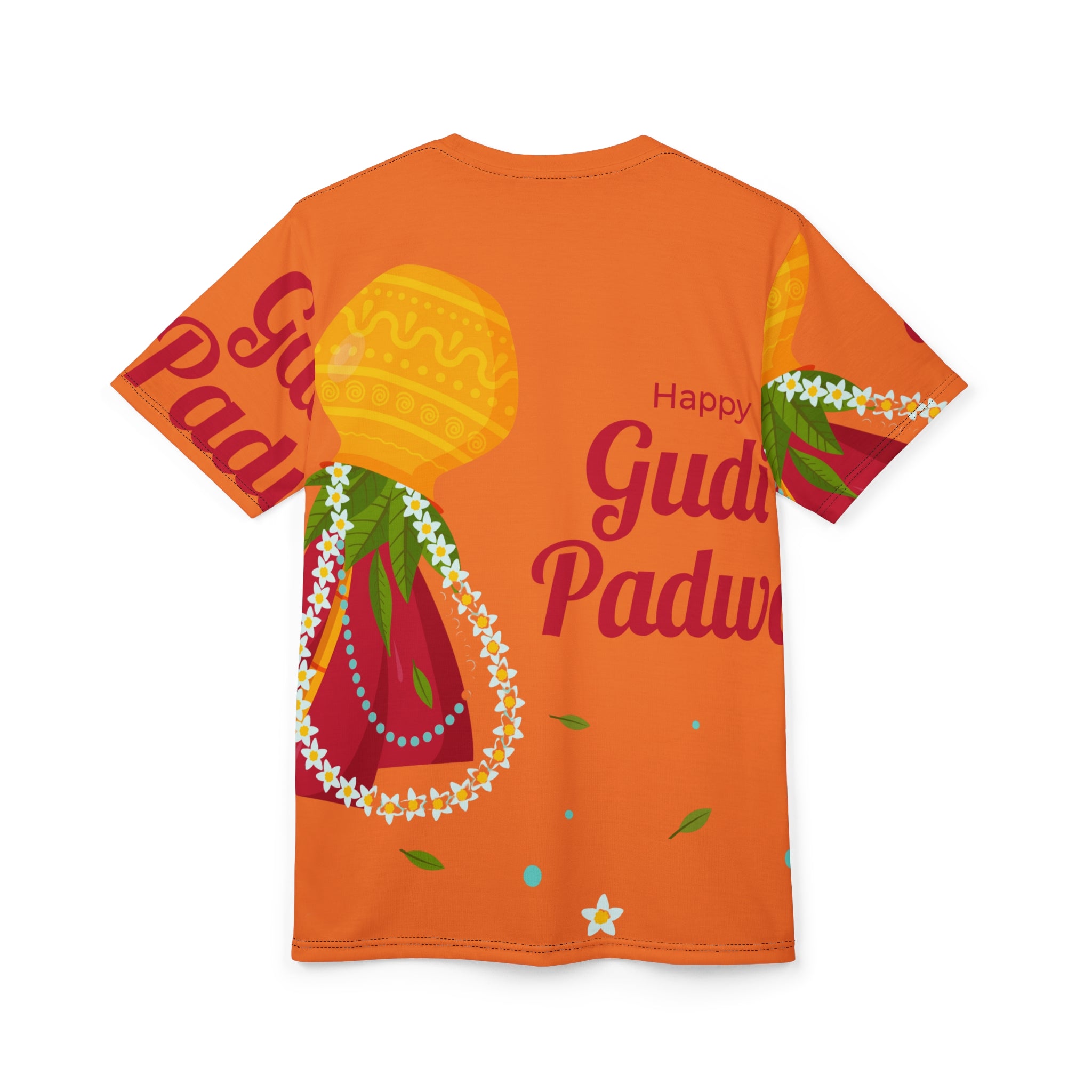 Happy Gudhi Padwa All-Over Print Tee