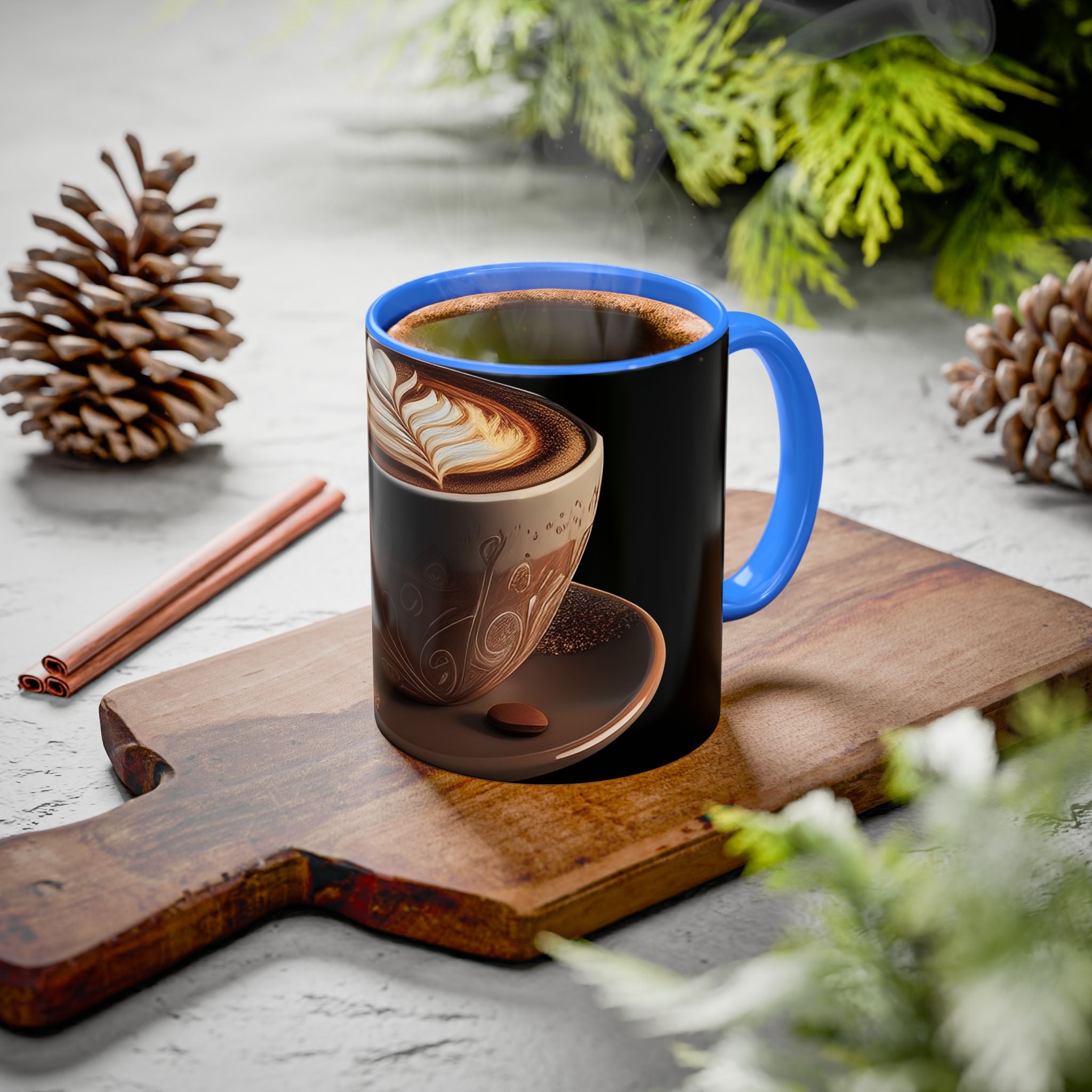 Coffee Latte Art Mug – Ceramic 11oz/15oz