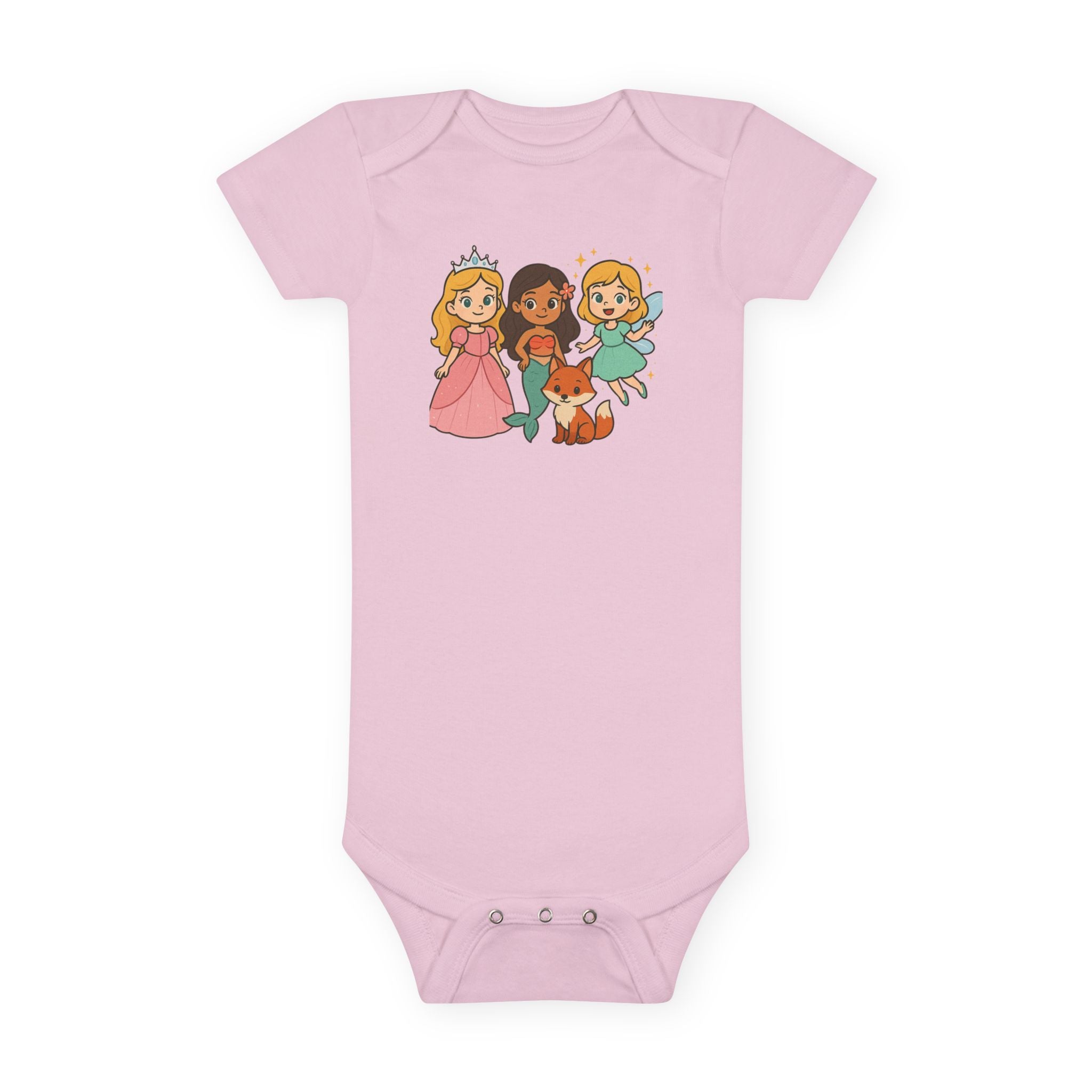 Princess & Fairy Baby Onesie® - Cute Infant Bodysuit for Celebrations, Gifts, Baby Shower, Birthdays, Comfortable Playwear