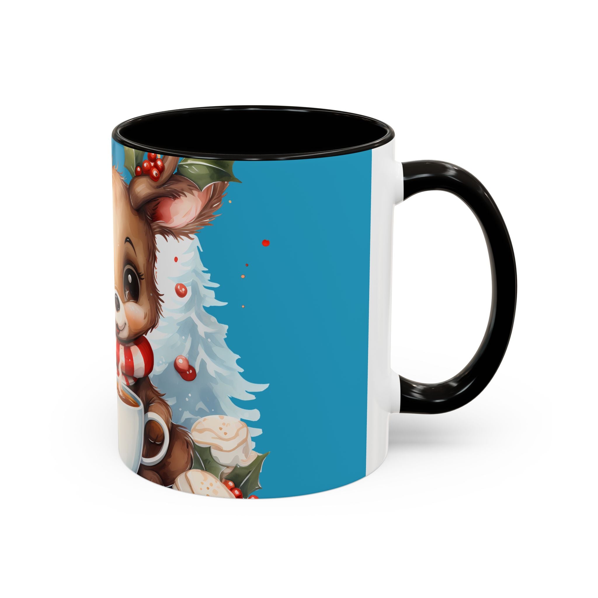Cute Christmas Reindeer Coffee Mug (11oz & 15oz)