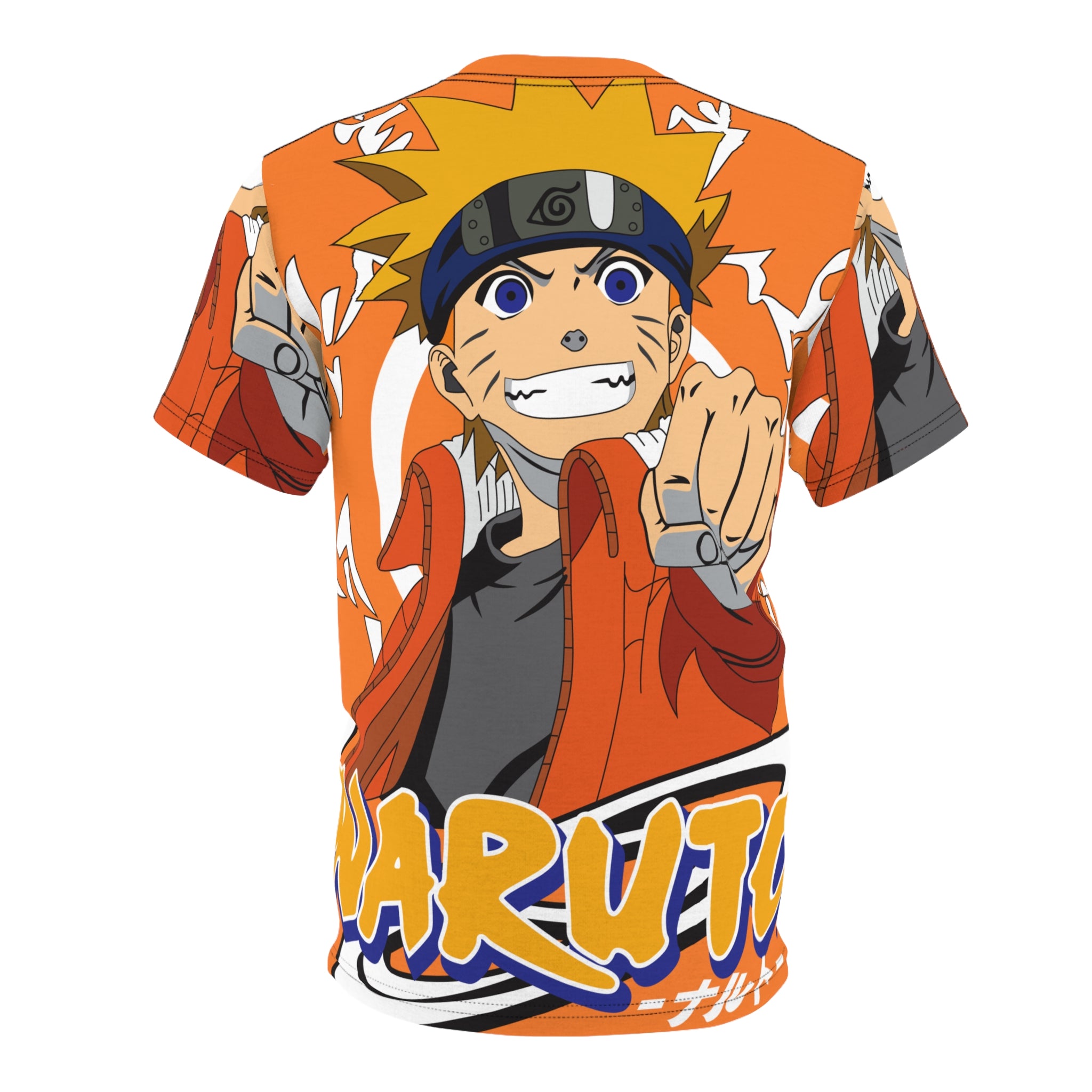 Naruto Unisex Cut & Sew Tee - Manga Inspired Graphic Shirt