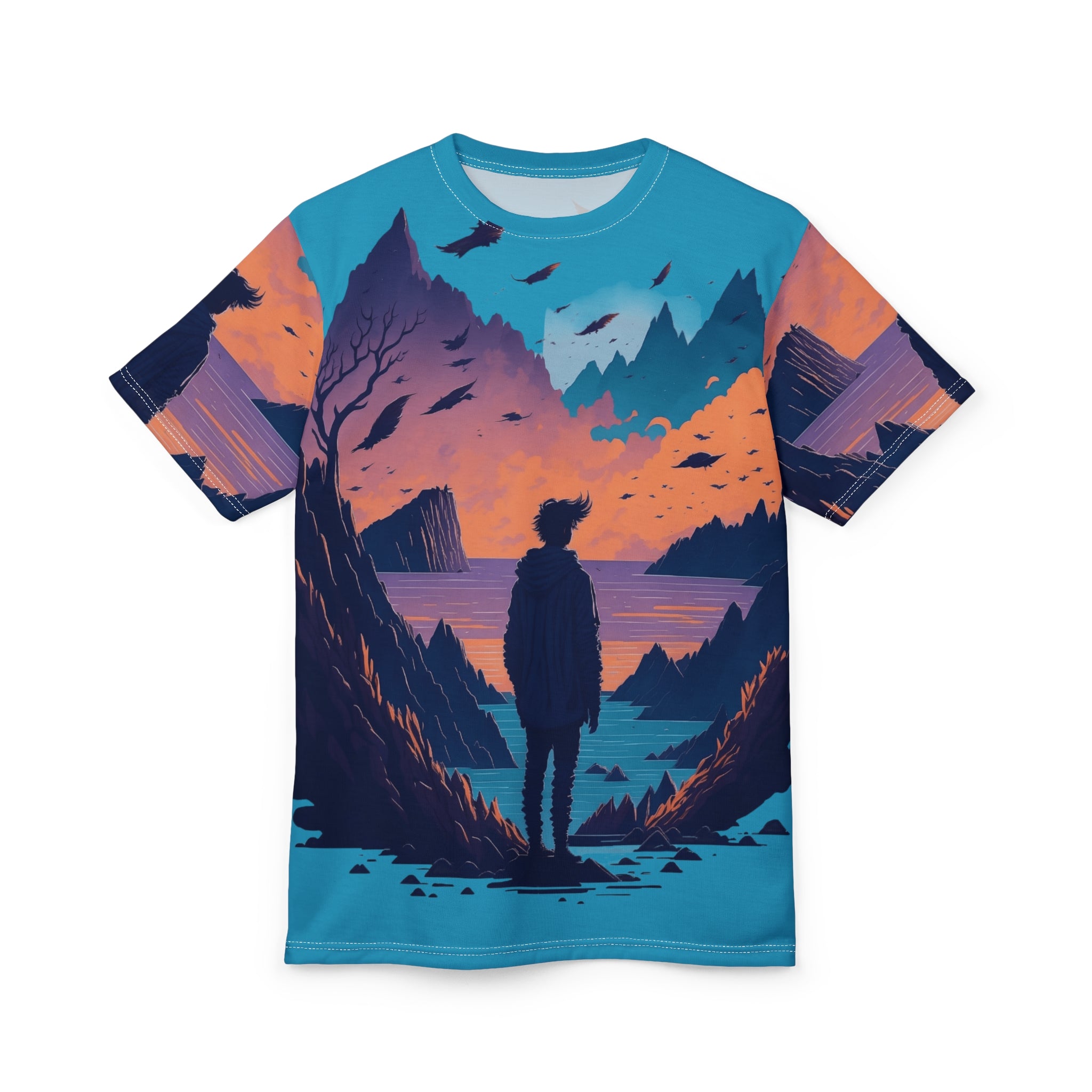 Scenic Sunset Silhouette Tee