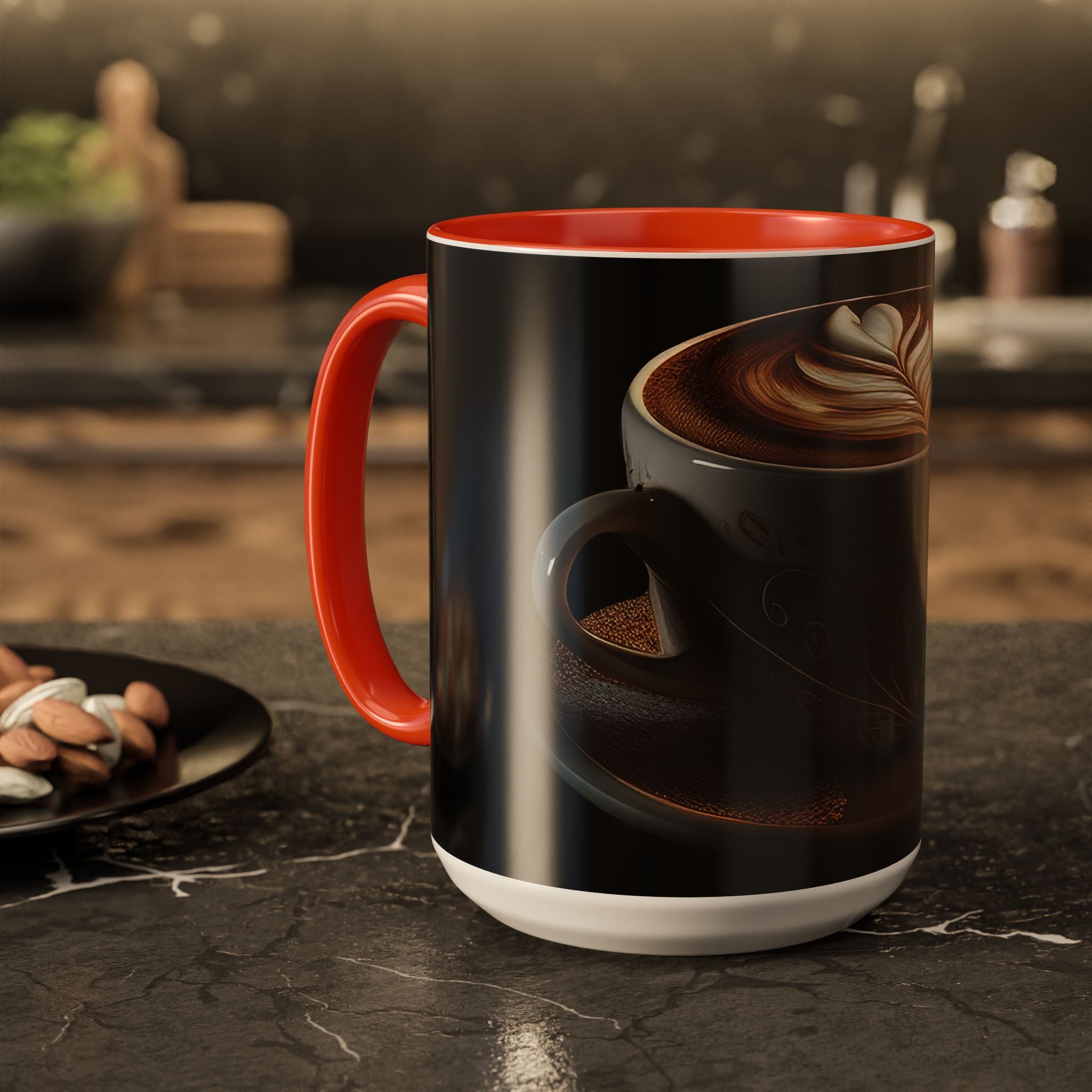 Coffee Latte Art Mug – Ceramic 11oz/15oz