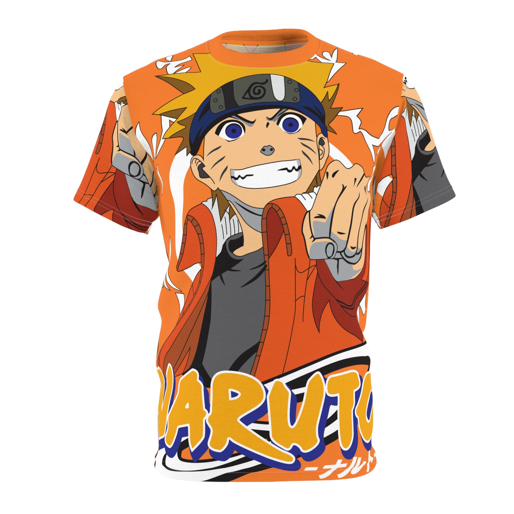 Naruto Unisex Cut & Sew Tee - Manga Inspired Graphic Shirt