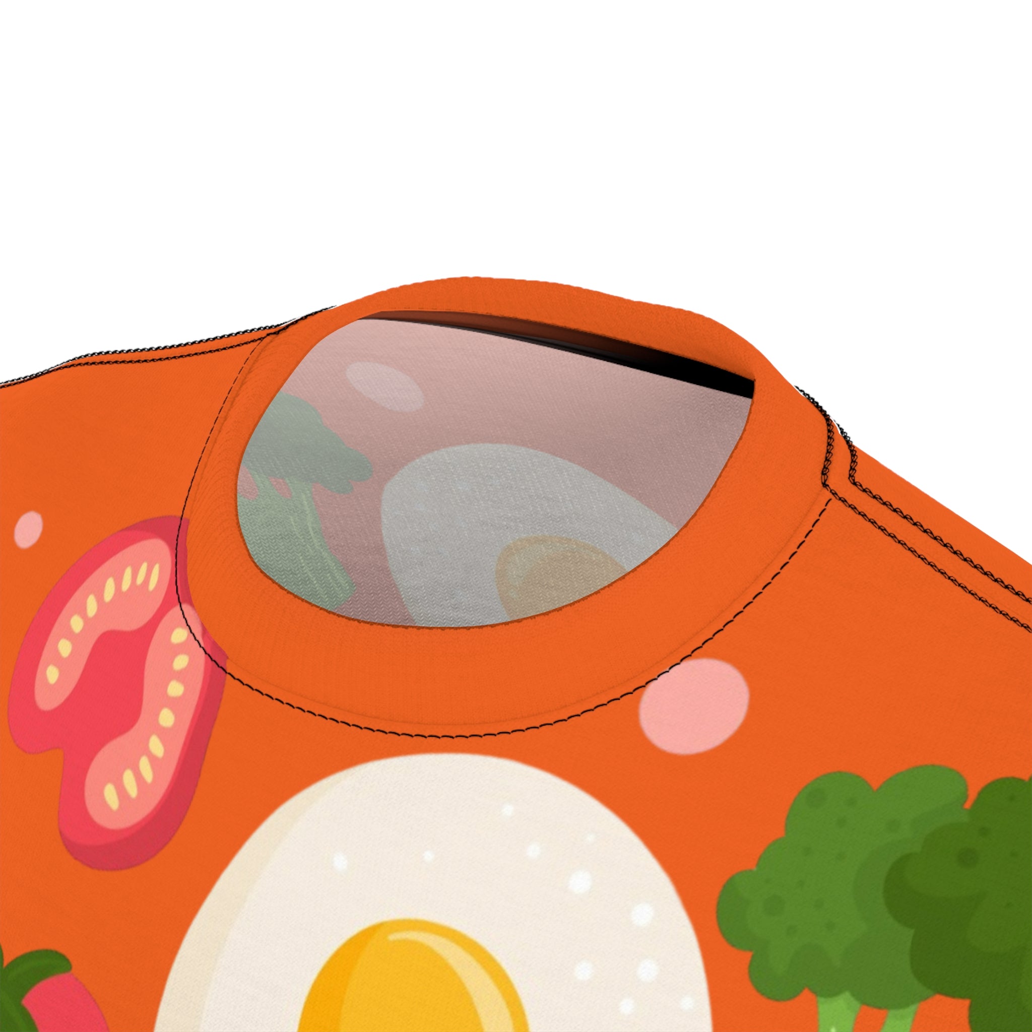 World Food Day All-Over Print Tee — Colorful Food Festival Graphic Shirt