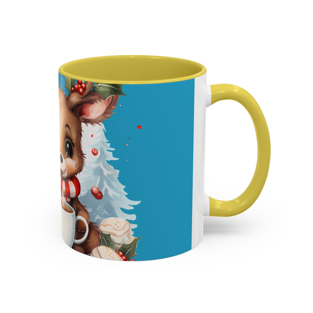 Cute Christmas Reindeer Coffee Mug (11oz & 15oz)