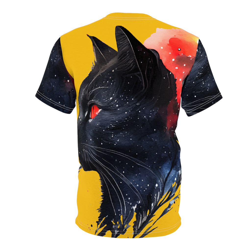 Galactic Cat Unisex Cut & Sew Tee