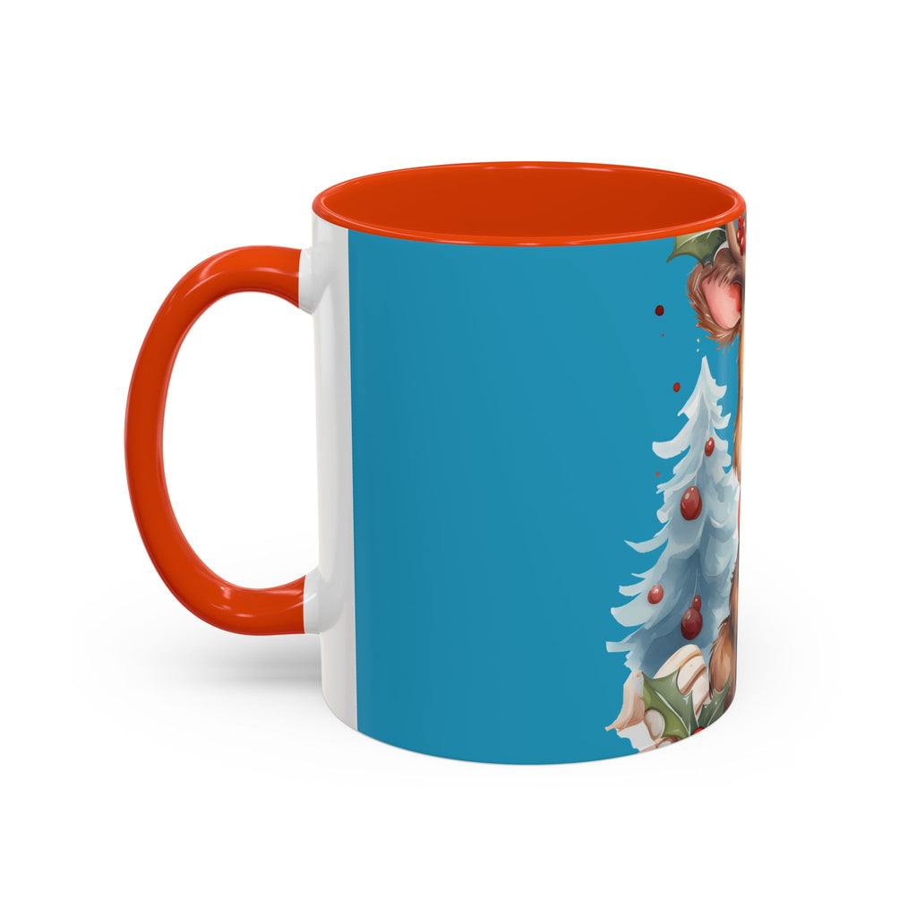 Cute Christmas Reindeer Coffee Mug (11oz & 15oz)