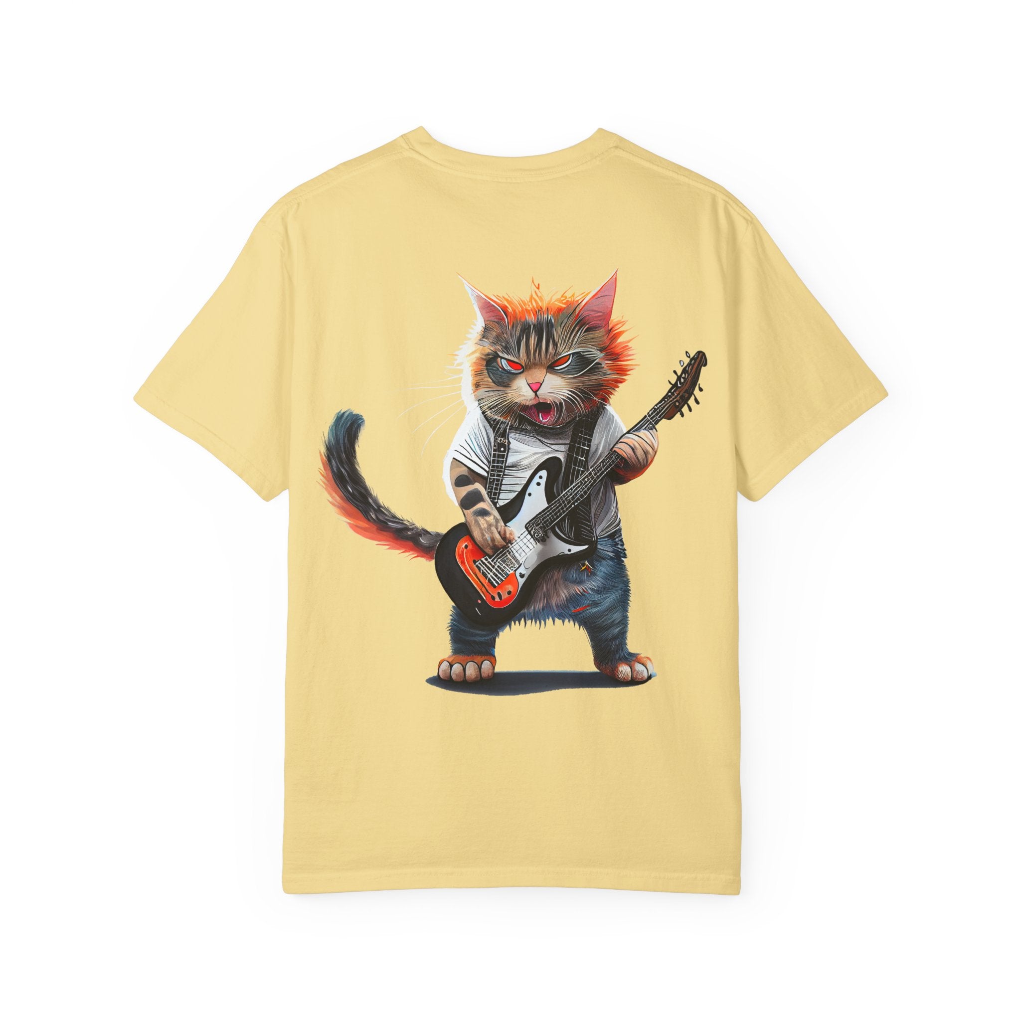 Rockin' Kitty Unisex Garment-Dyed T-Shirt
