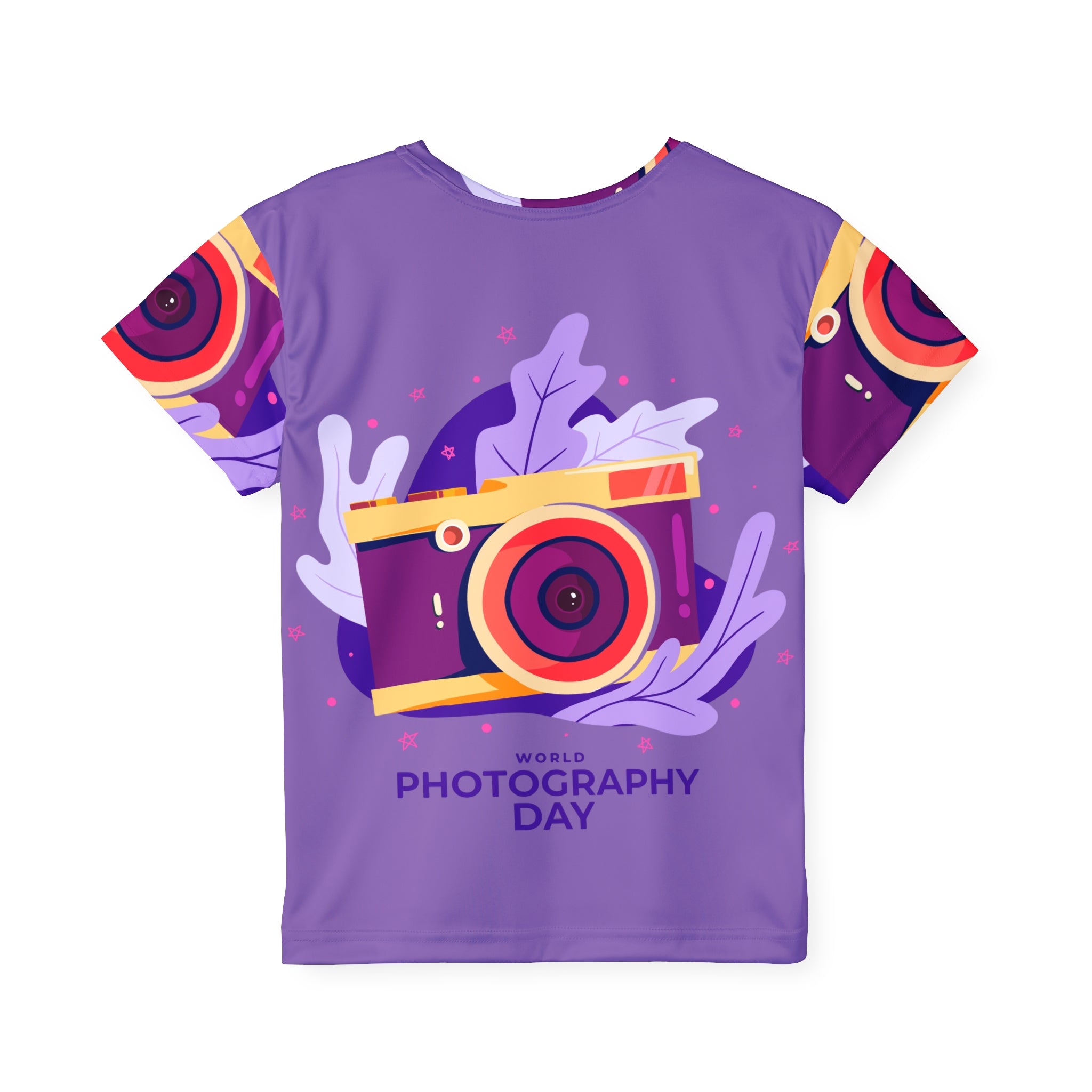 Kids Jersey - "World Photography Day" Camera Graphic