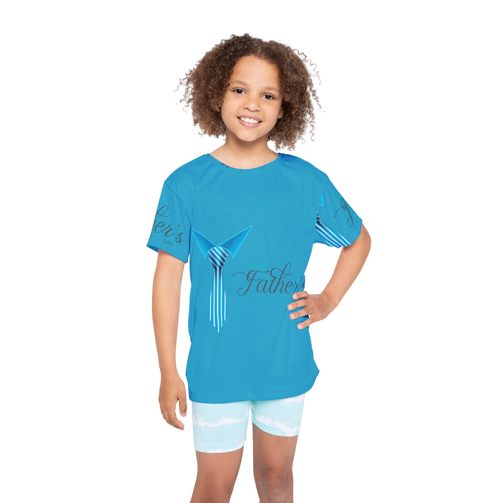 Kids Jersey — Father's Day Tie Graphic All-Over Print