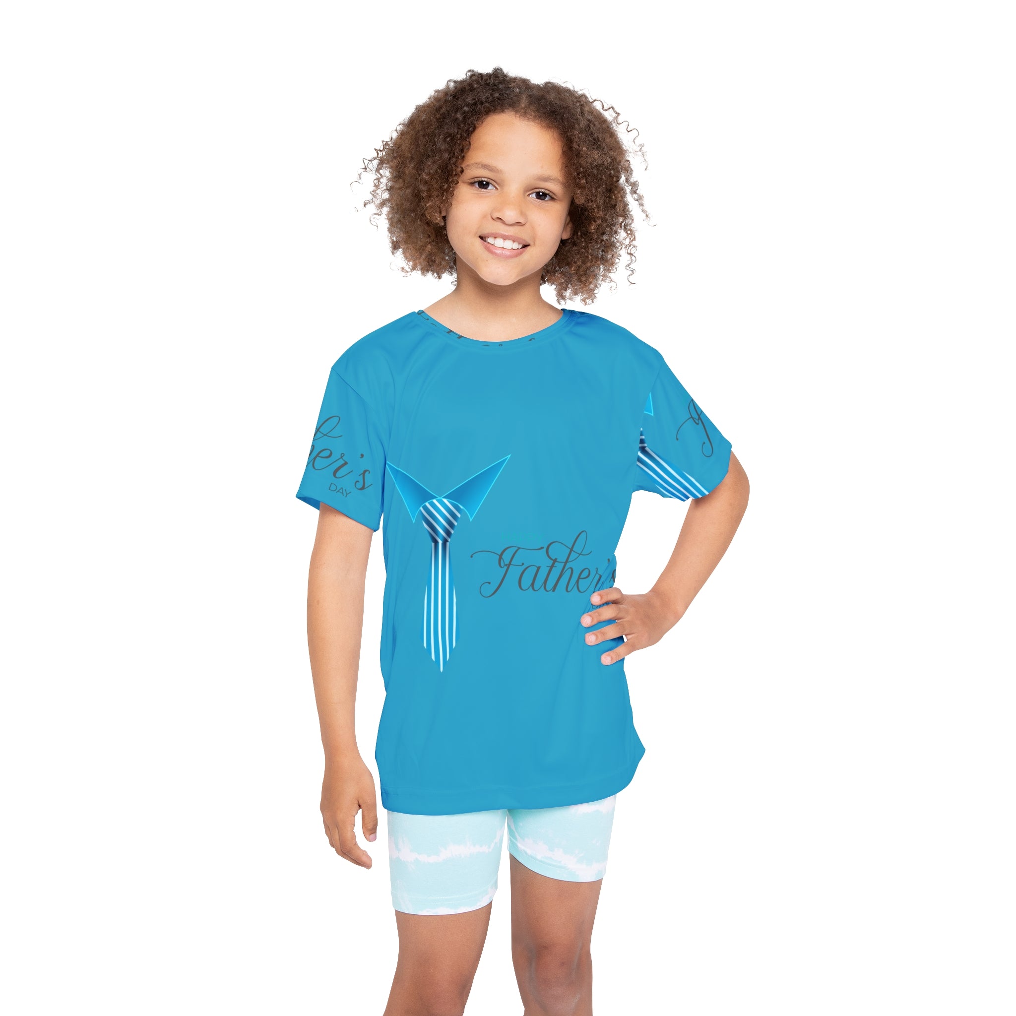 Kids Jersey — Father's Day Tie Graphic All-Over Print