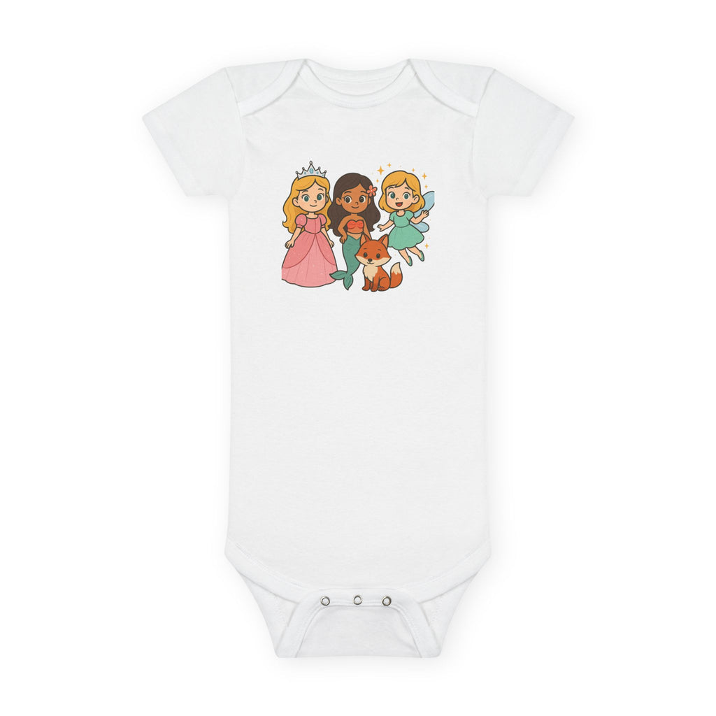 Princess & Fairy Baby Onesie® - Cute Infant Bodysuit for Celebrations, Gifts, Baby Shower, Birthdays, Comfortable Playwear