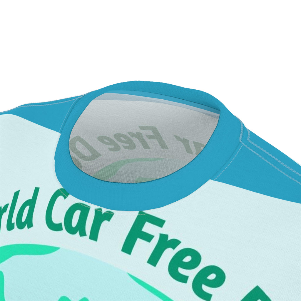 World Car Free Day Bike Tee — Eco-Friendly Cycling Graphic Shirt