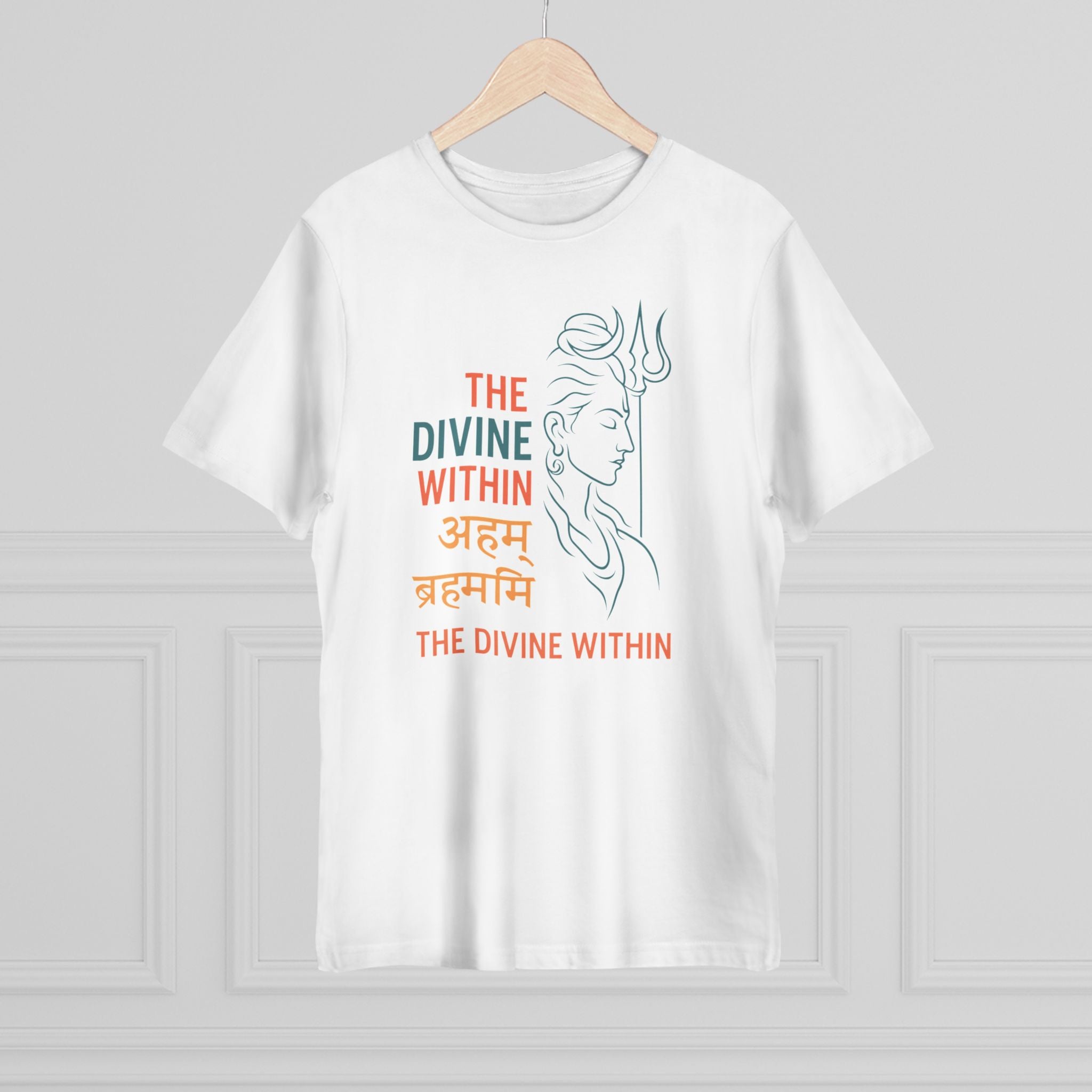 Spiritual Unisex T-shirt, Meditative Tee, Yoga Apparel, Divine Design Shirt, Gift for Mindfulness, Festival Wear