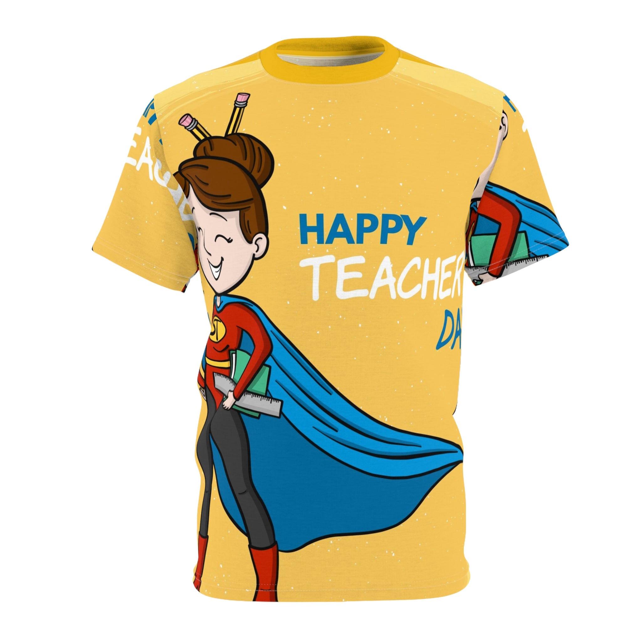 Happy Teacher Day Superhero Tee