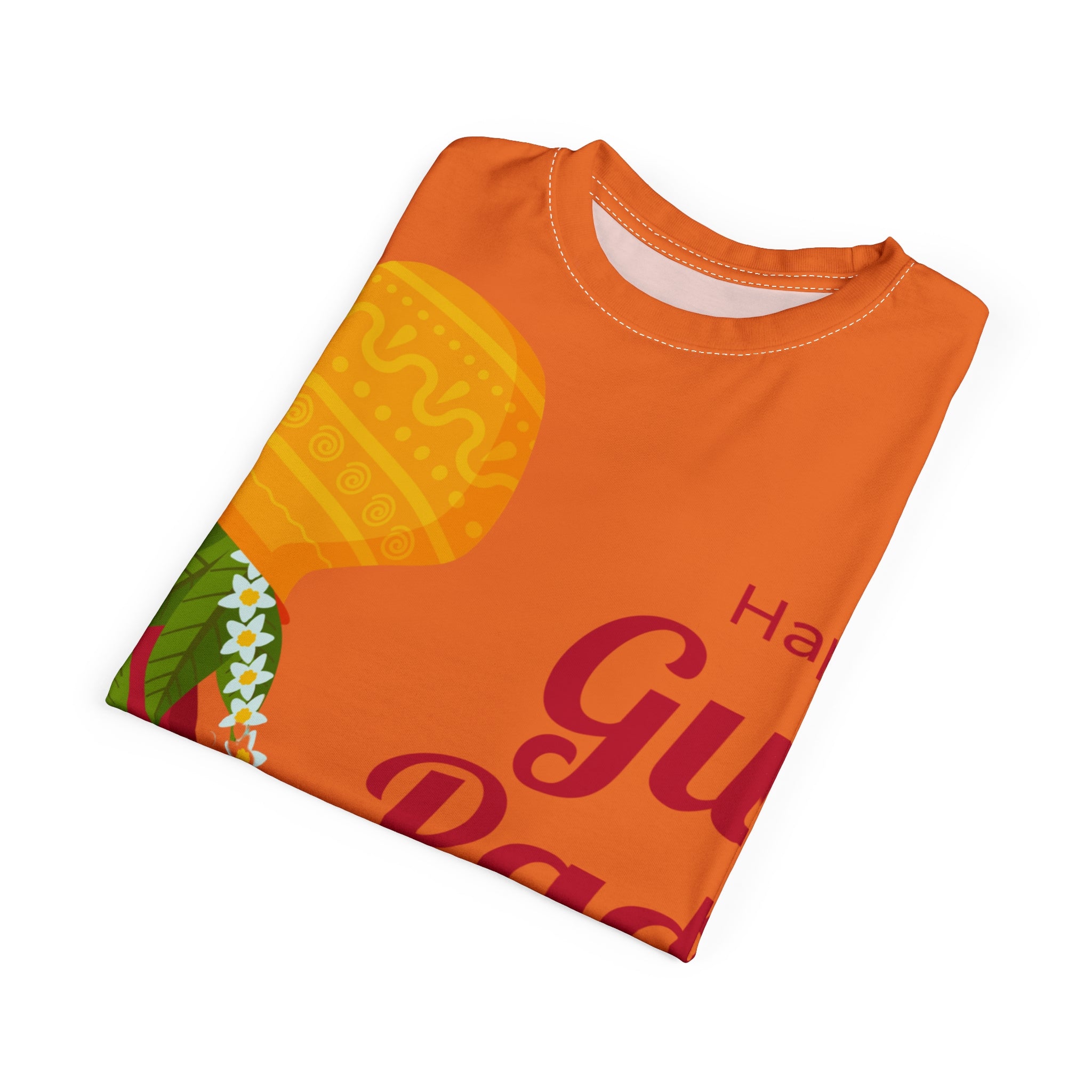 Happy Gudhi Padwa All-Over Print Tee