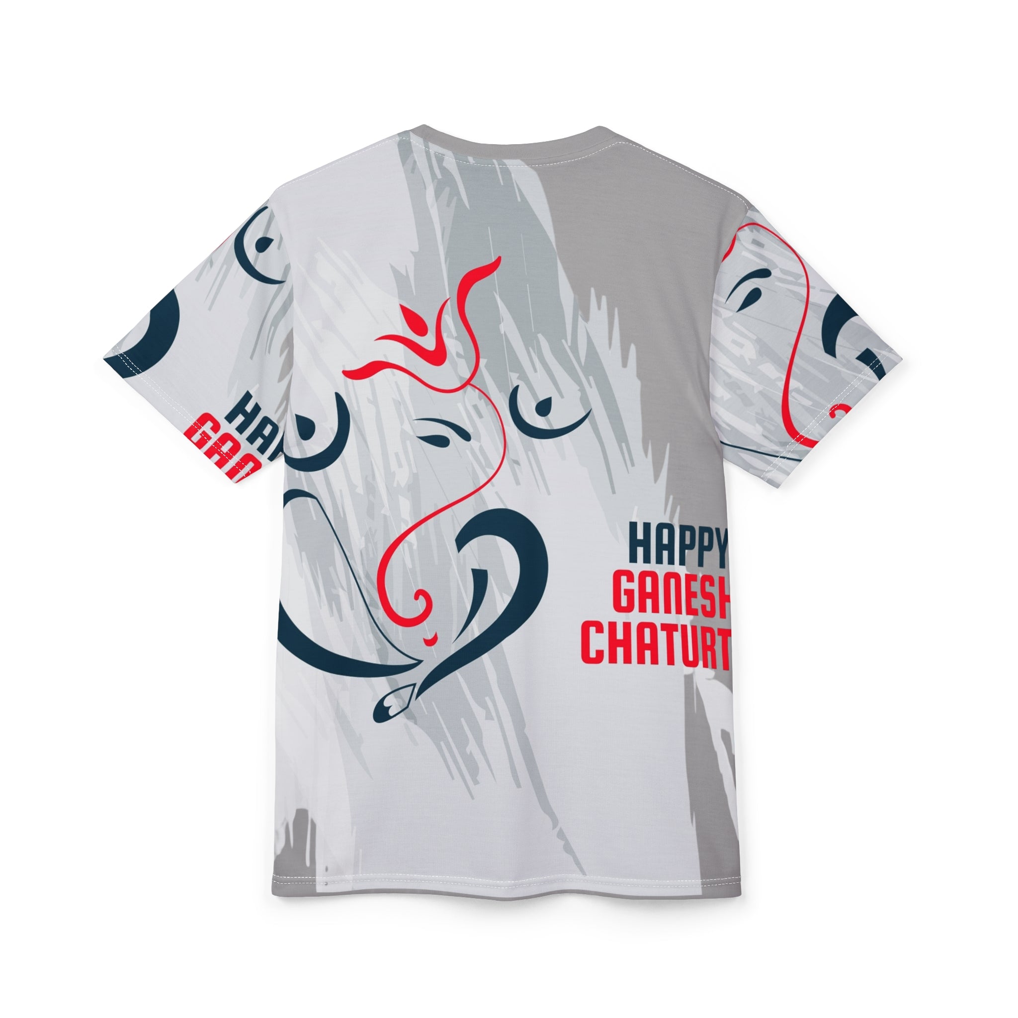 Ganesh Chaturthi Graphic Tee — Lord Ganesha AOP Cut & Sew Shirt