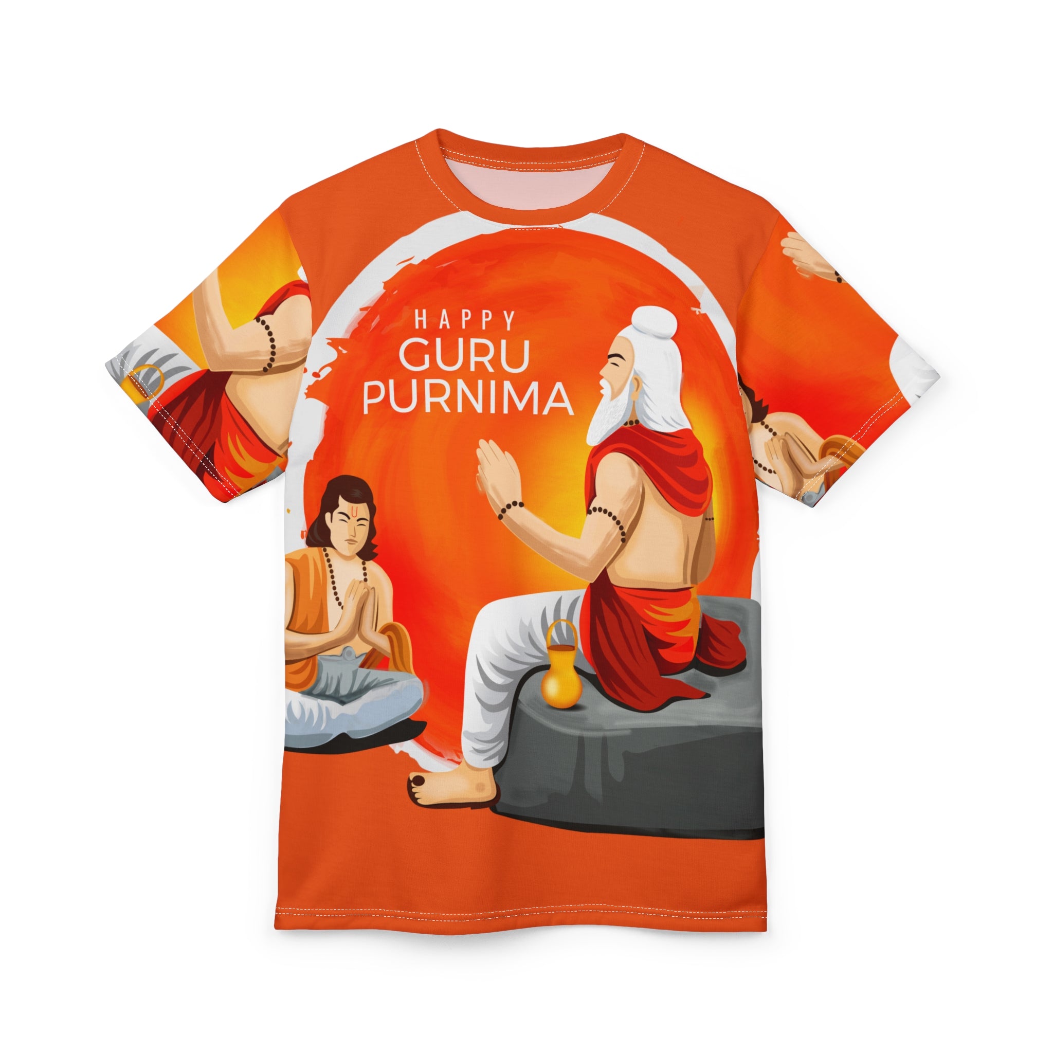 Guru Purnima Celebration Tee - Happy Guru Purnima All-Over Print Shirt