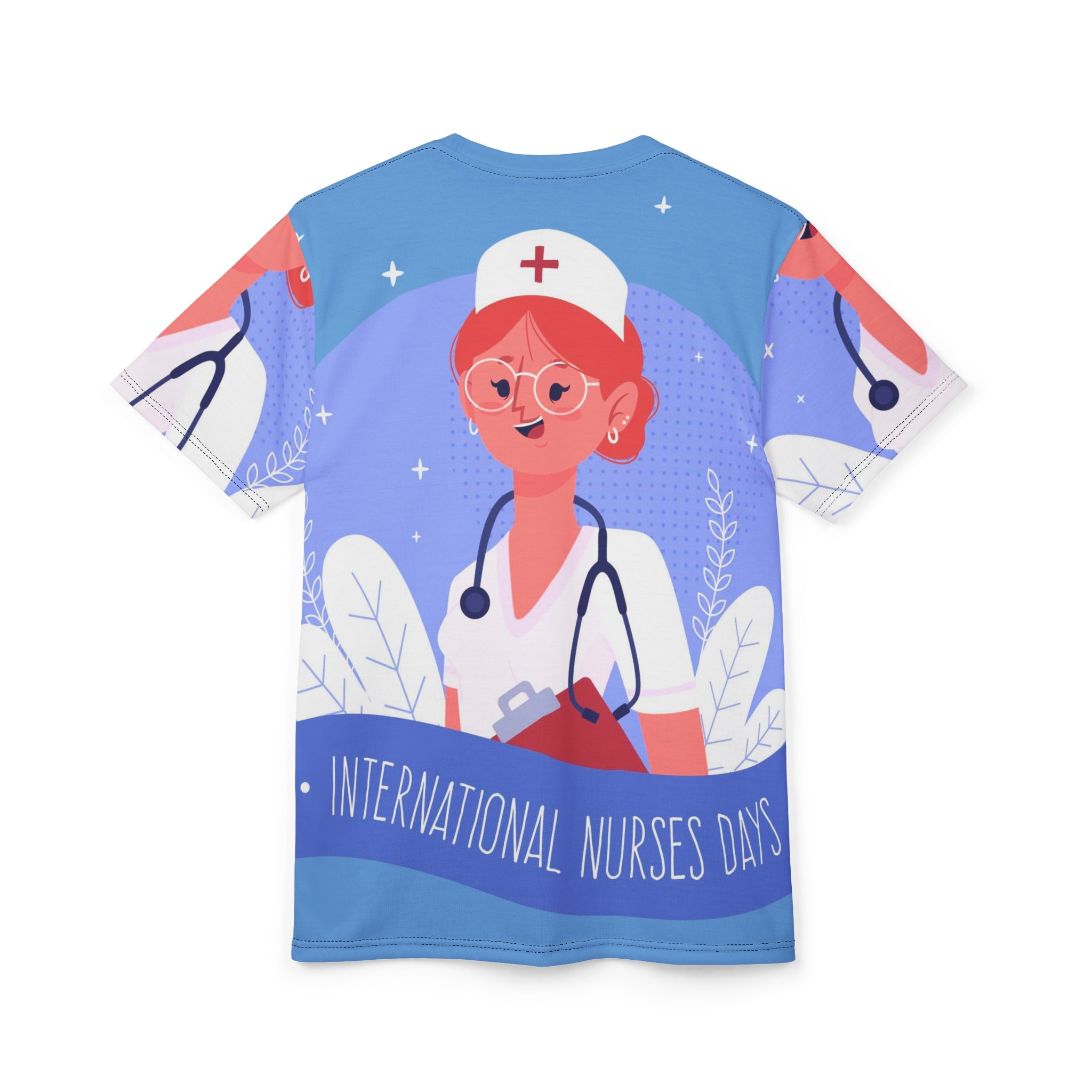 Nurses Day All-Over Print Tee — International Nurses Day Tribute