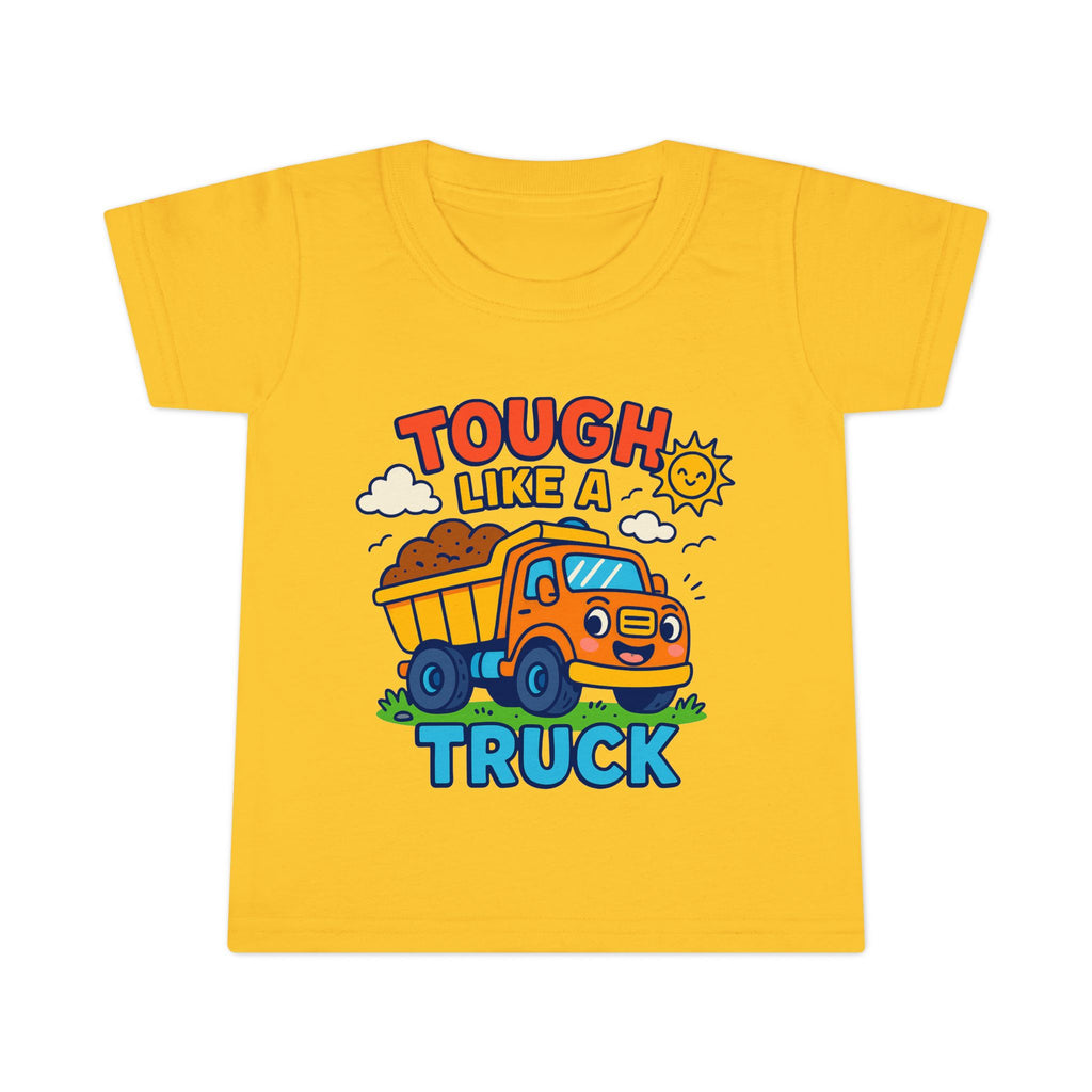 Tough Like a Truck Toddler T-Shirt | Cute Kids Tee, Truck Lover Gift, Birthday Outfit, Playtime Apparel, Toddler Casual Wear