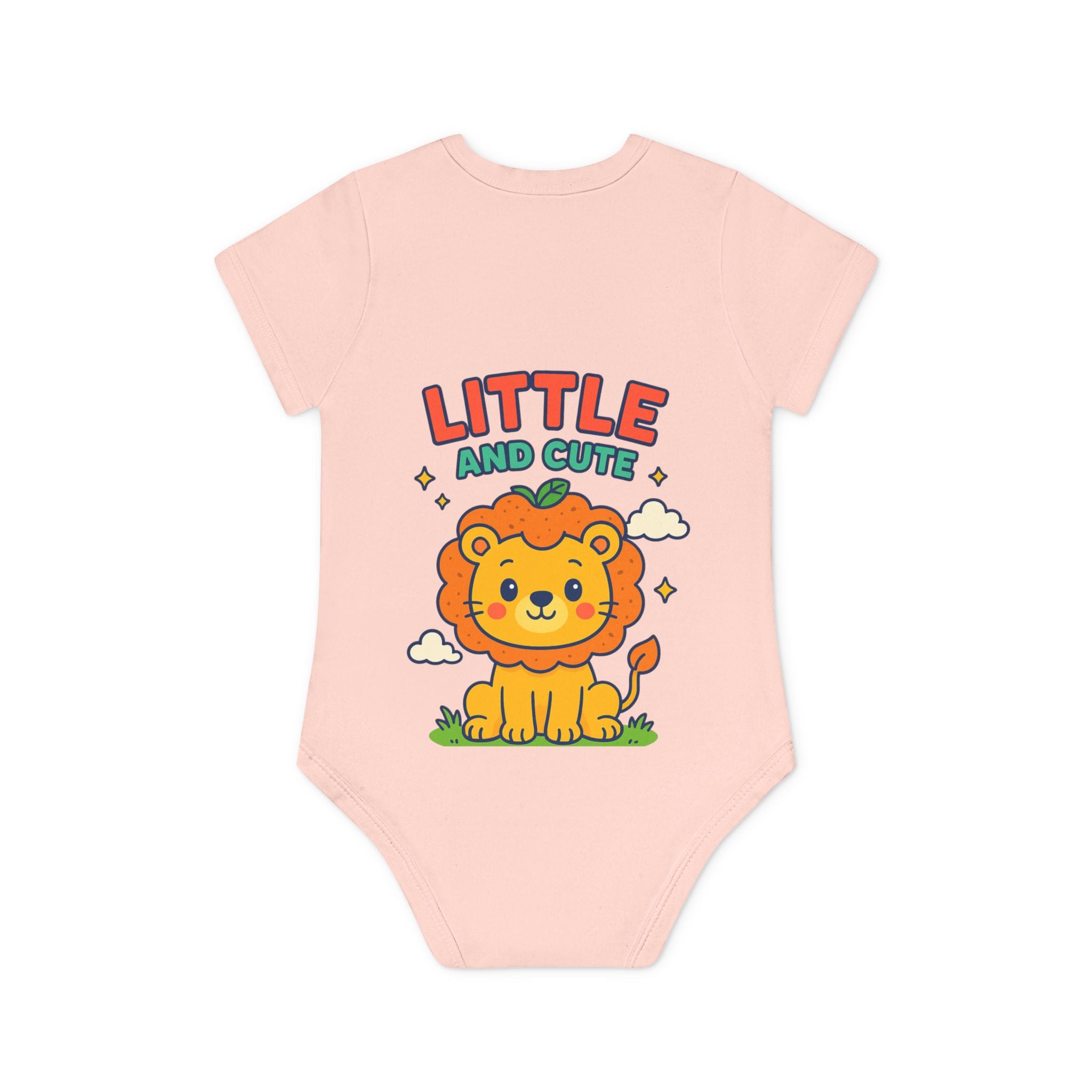 Cute Baby Lion Bodysuit, Adorable Infant Outfit, Organic Cotton Onesie, Perfect Baby Gift, Toddler Apparel, Baby Shower Essentials