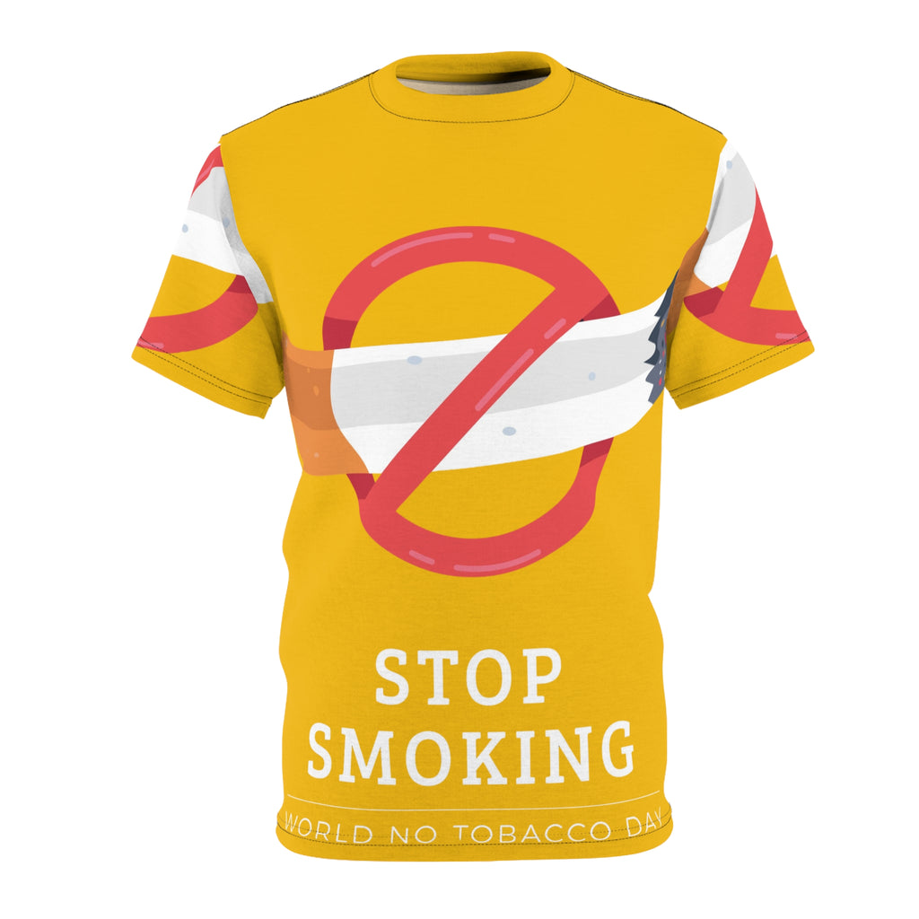 Stop Smoking Tee — World No Tobacco Day Graphic Shirt
