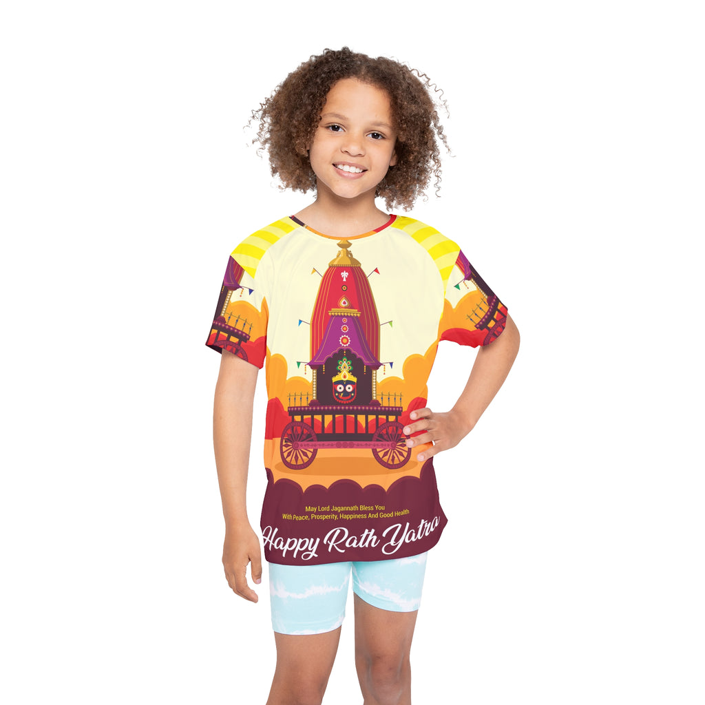 Kids Jersey — Happy Rath Yatra Festival All-Over Print