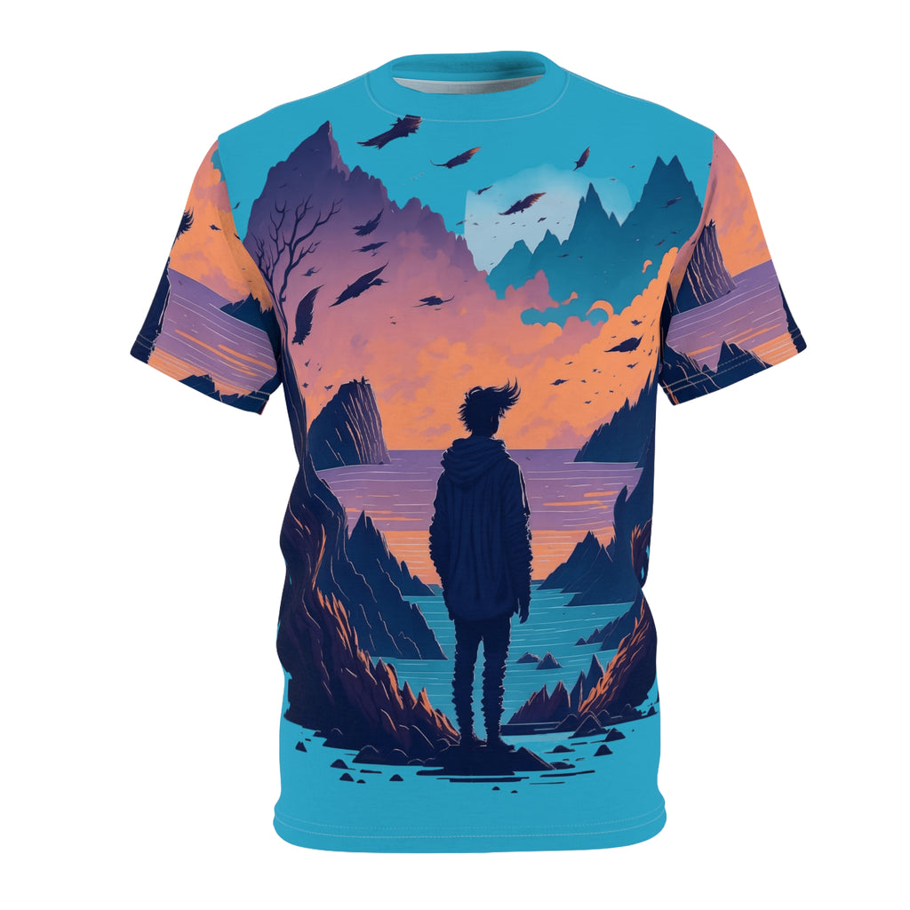 Scenic Sunset Silhouette Tee