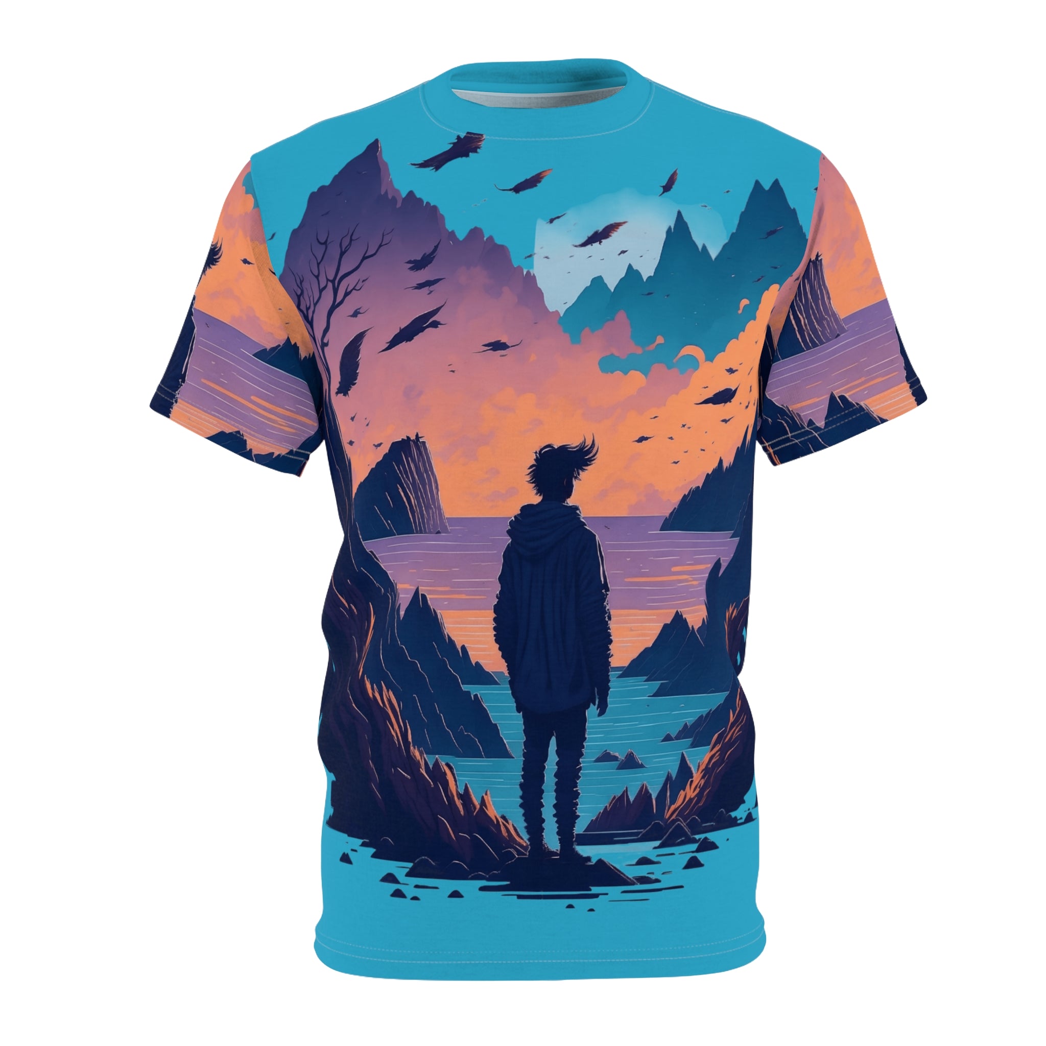 Scenic Sunset Silhouette Tee