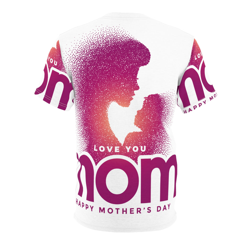 Mother's Day 'Love You Mom' All-Over Print Tee