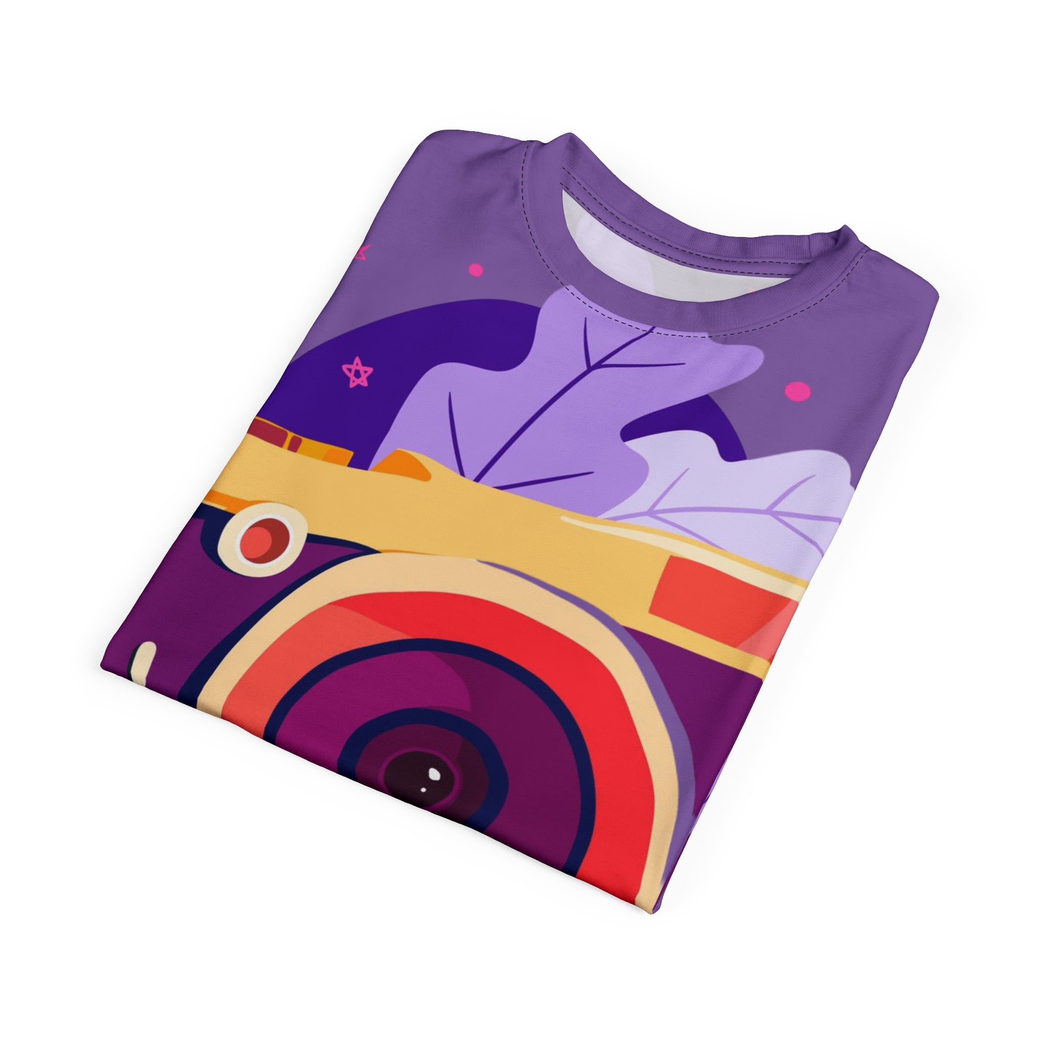 Photography Day All-Over Print Tee - Colorful Camera Design