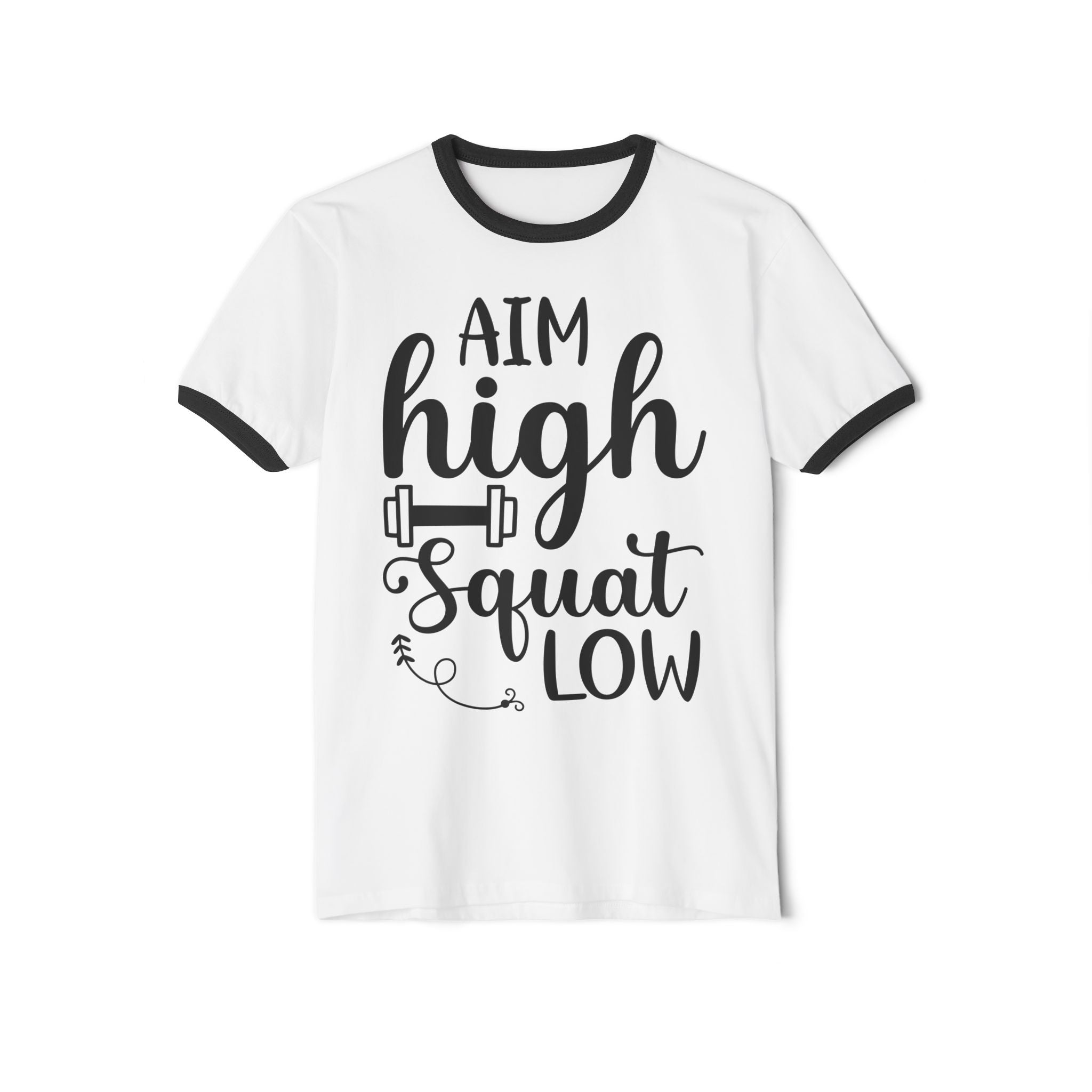 Fitness Motivational Unisex Ringer T-Shirt