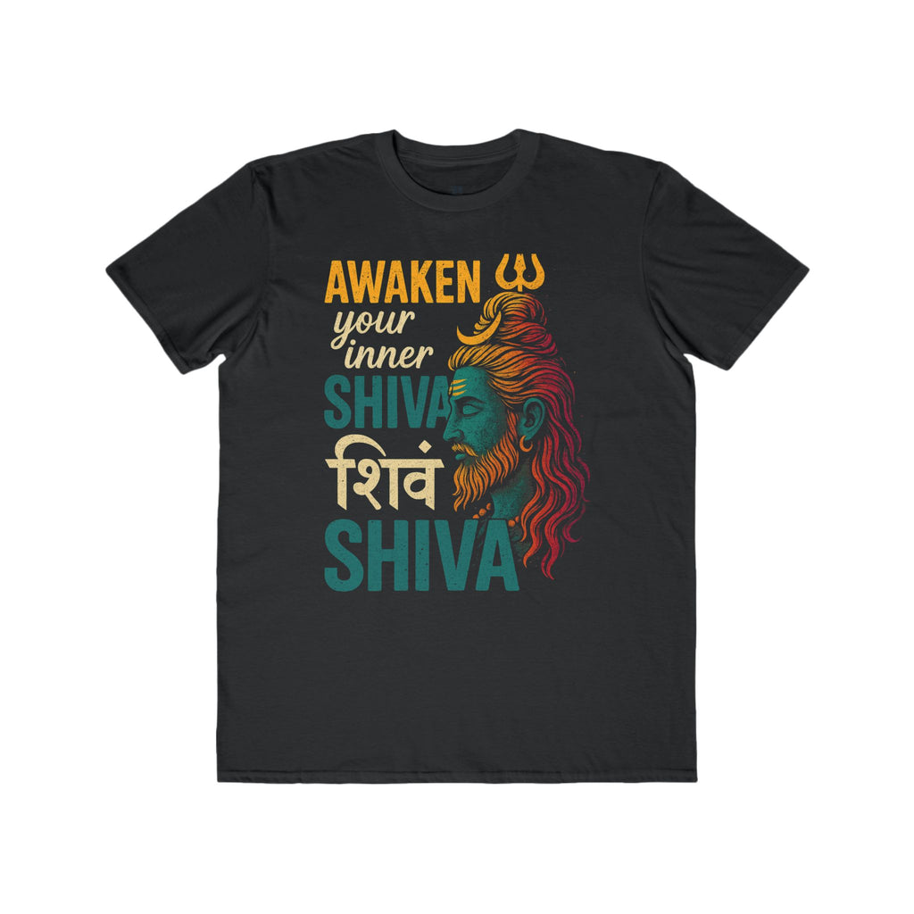 Men's Spiritual Awakening Tee, Yoga Apparel, Meditation T-Shirt, Gift for Him, Holistic Fashion, Relaxation Wear