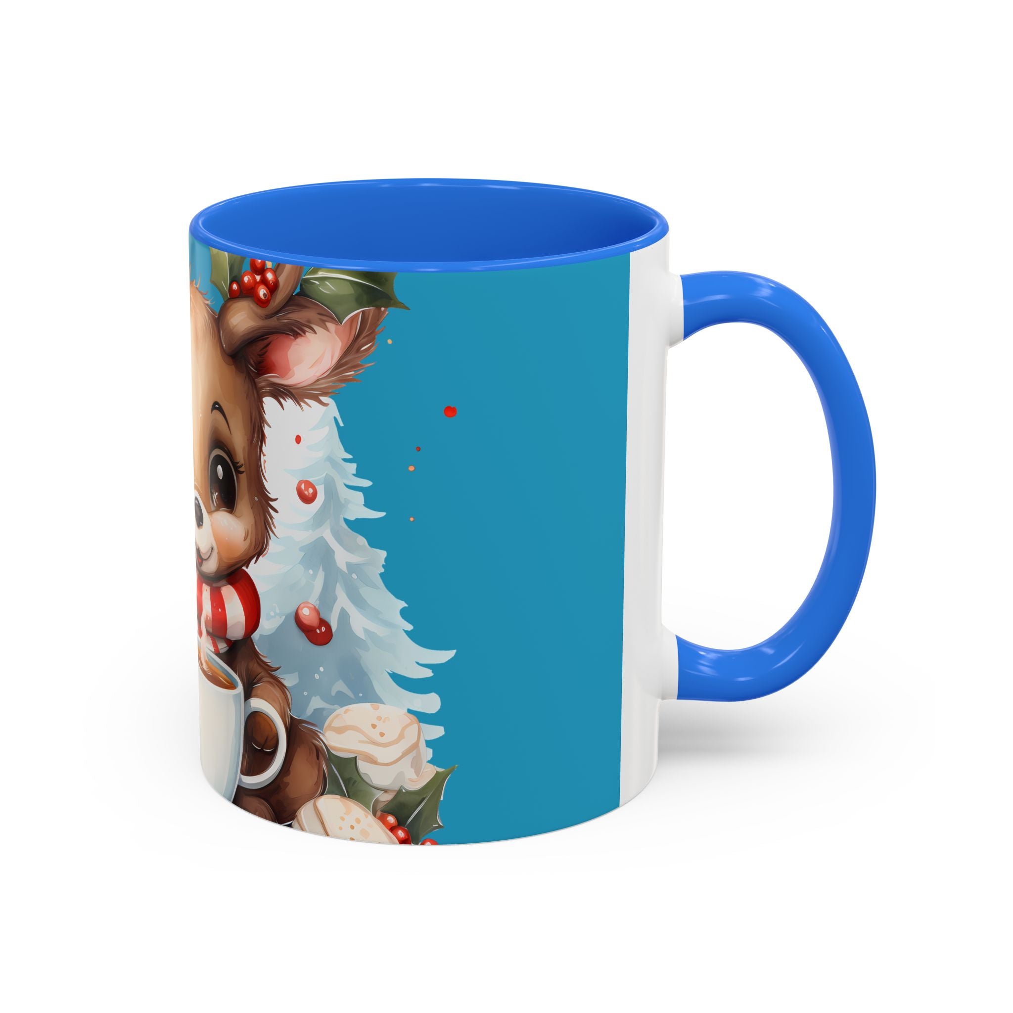 Cute Christmas Reindeer Coffee Mug (11oz & 15oz)