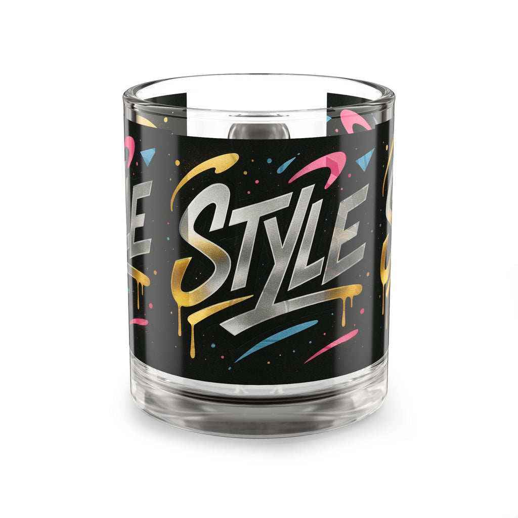 Glass Mug — 'Style' Graffiti Design 10oz