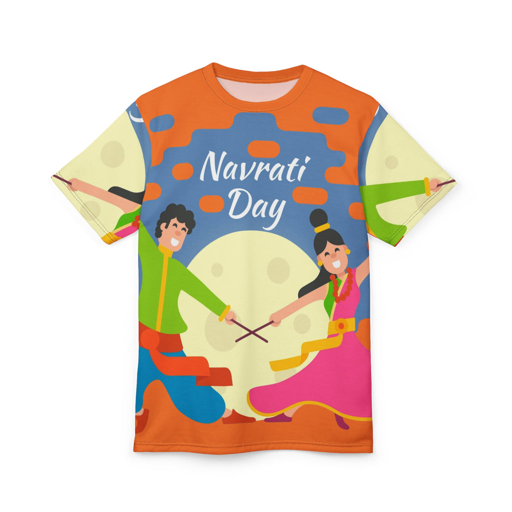 Navratri Day Tee — Colorful Dandiya Dance Festival Shirt