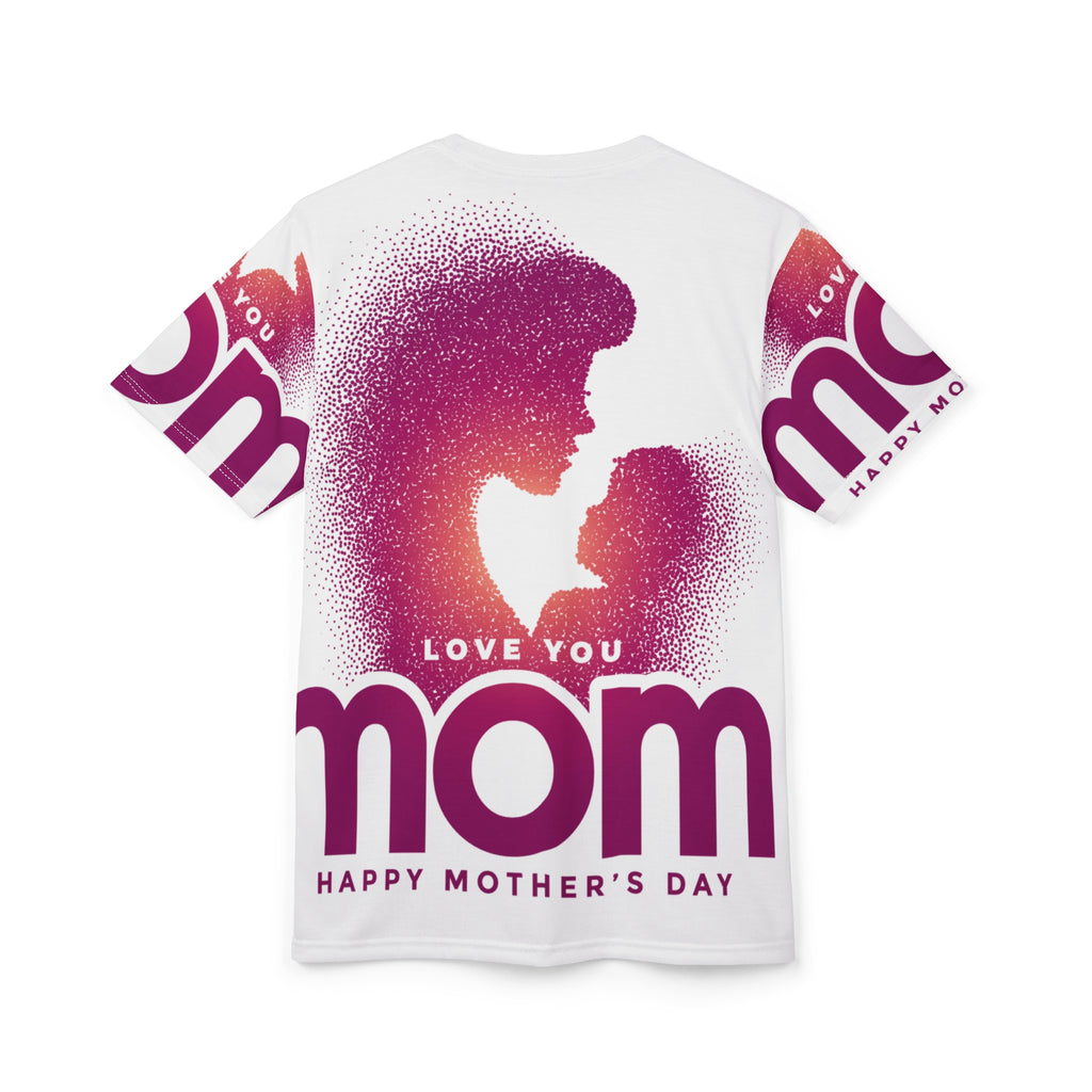 Mother's Day 'Love You Mom' All-Over Print Tee