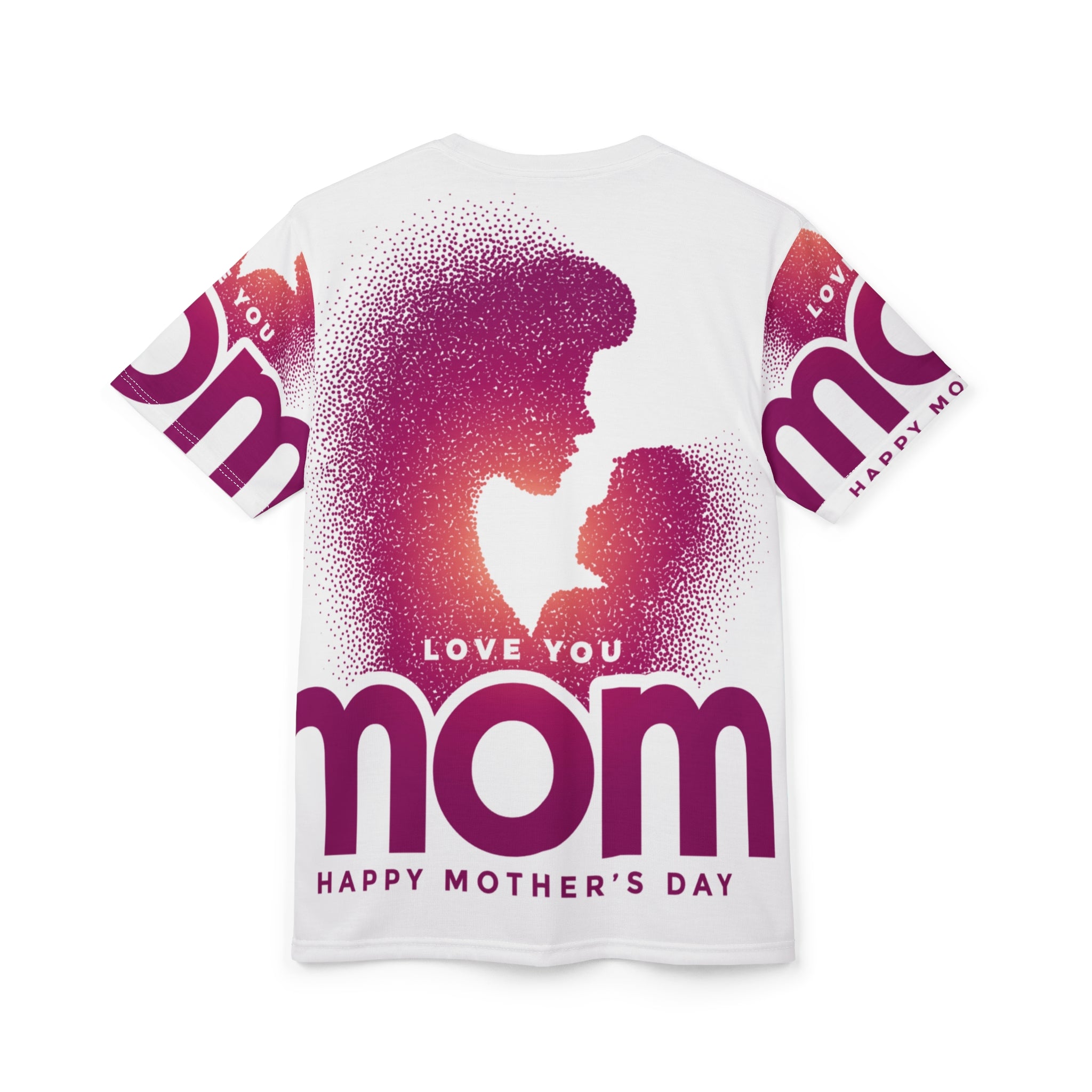 Mother's Day 'Love You Mom' All-Over Print Tee