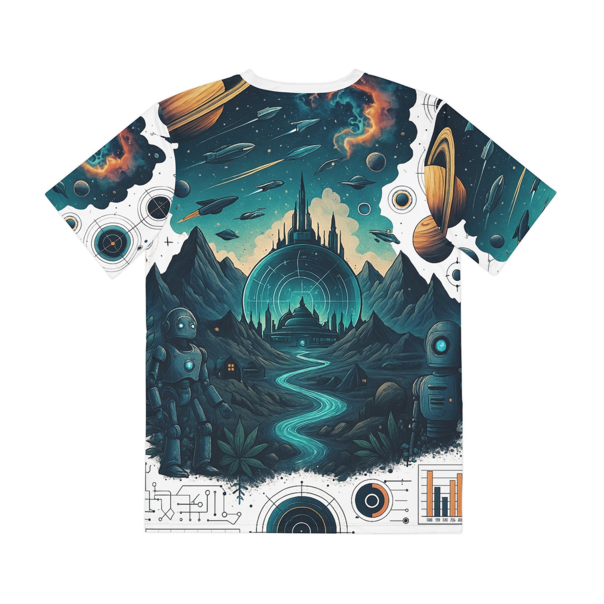 Galaxy Adventure Men's Tee, Graphic Space Shirt, Astronomy Casual Wear, Unique Gift for Astronaut Lovers, Sci-Fi Enthusiasts, Men's [...]
