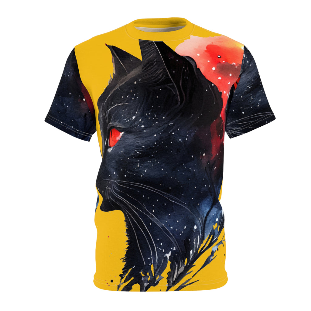 Galactic Cat Unisex Cut & Sew Tee