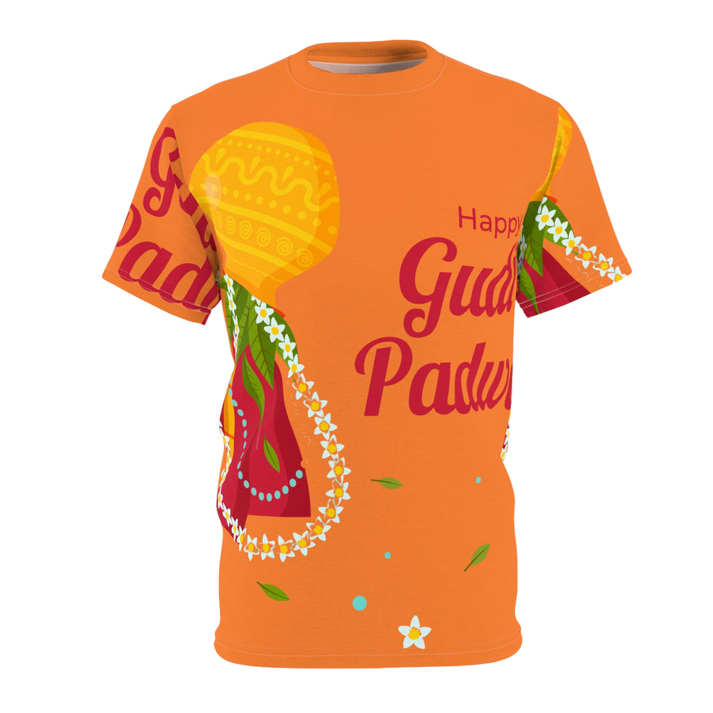 Happy Gudhi Padwa All-Over Print Tee