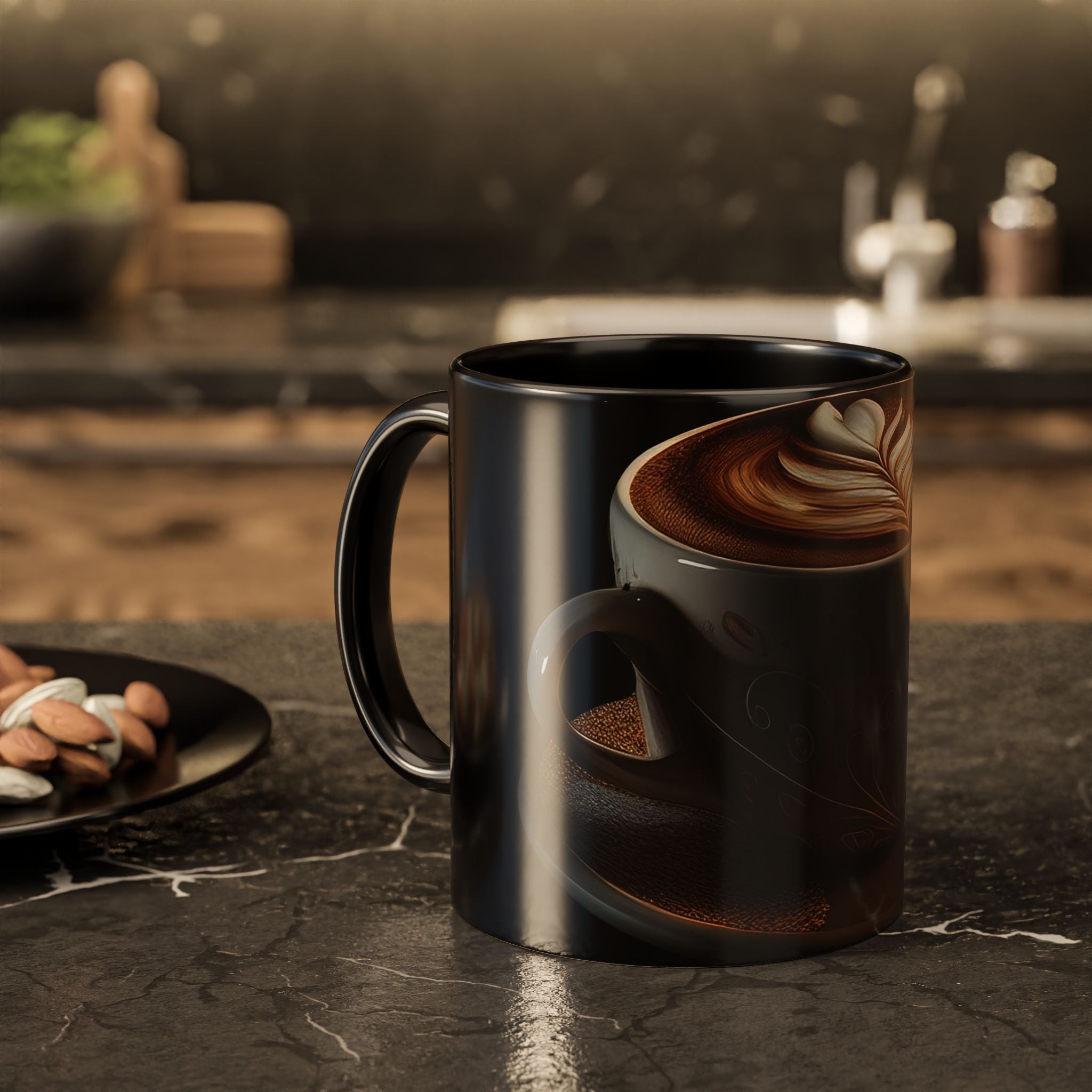 Coffee Latte Art Mug – Ceramic 11oz/15oz